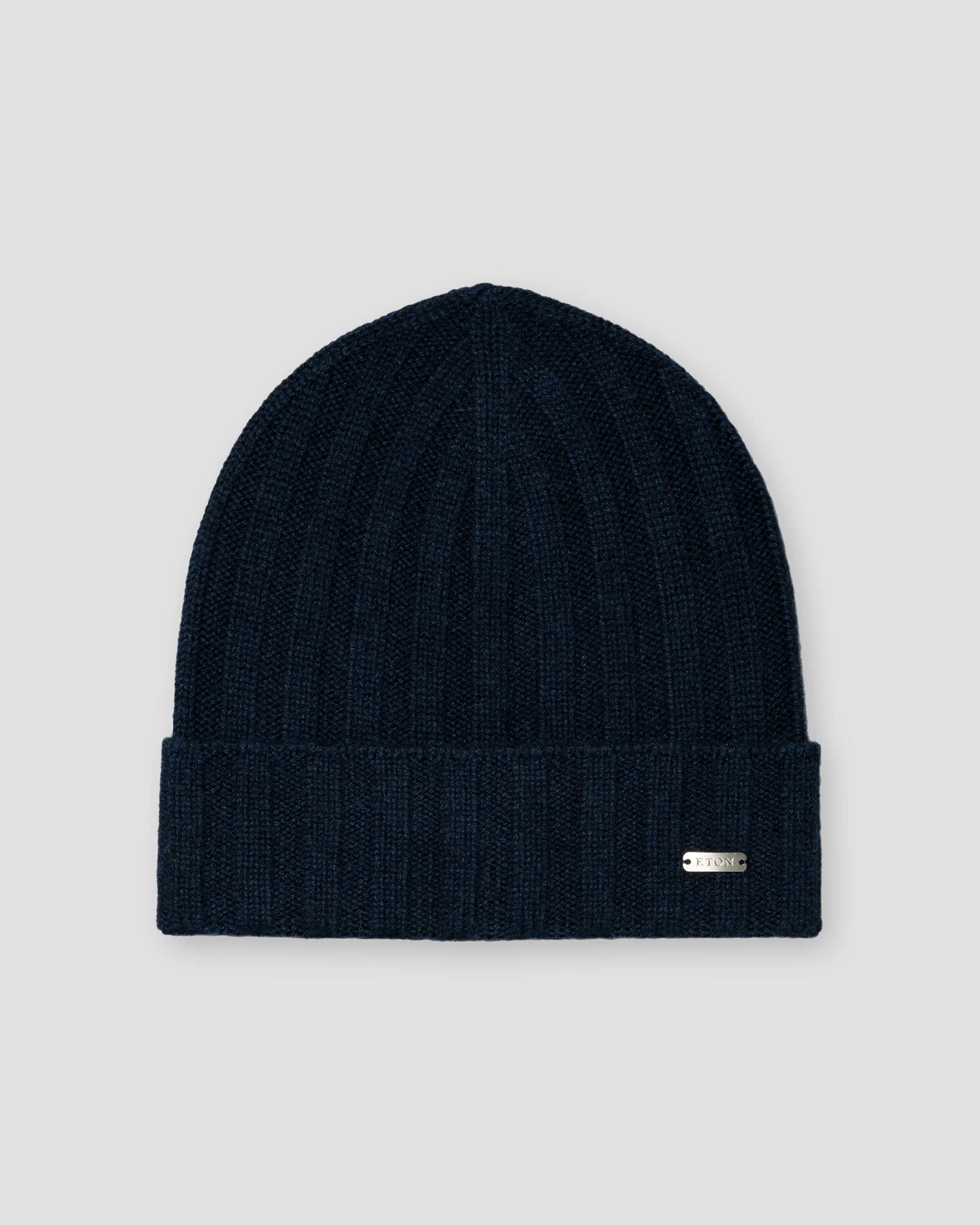 Navy Blue Cashmere Beanie