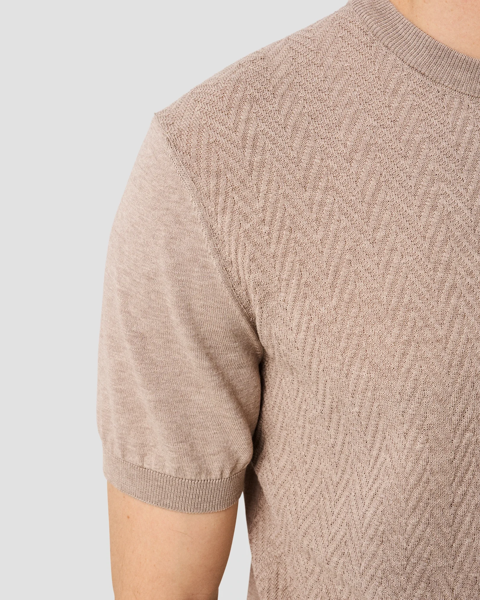 Eton - crew neck knit t shirt 261