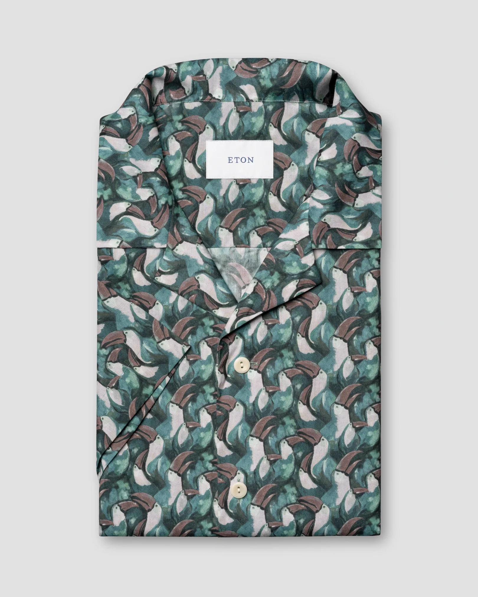 Eton - motif resort shirt