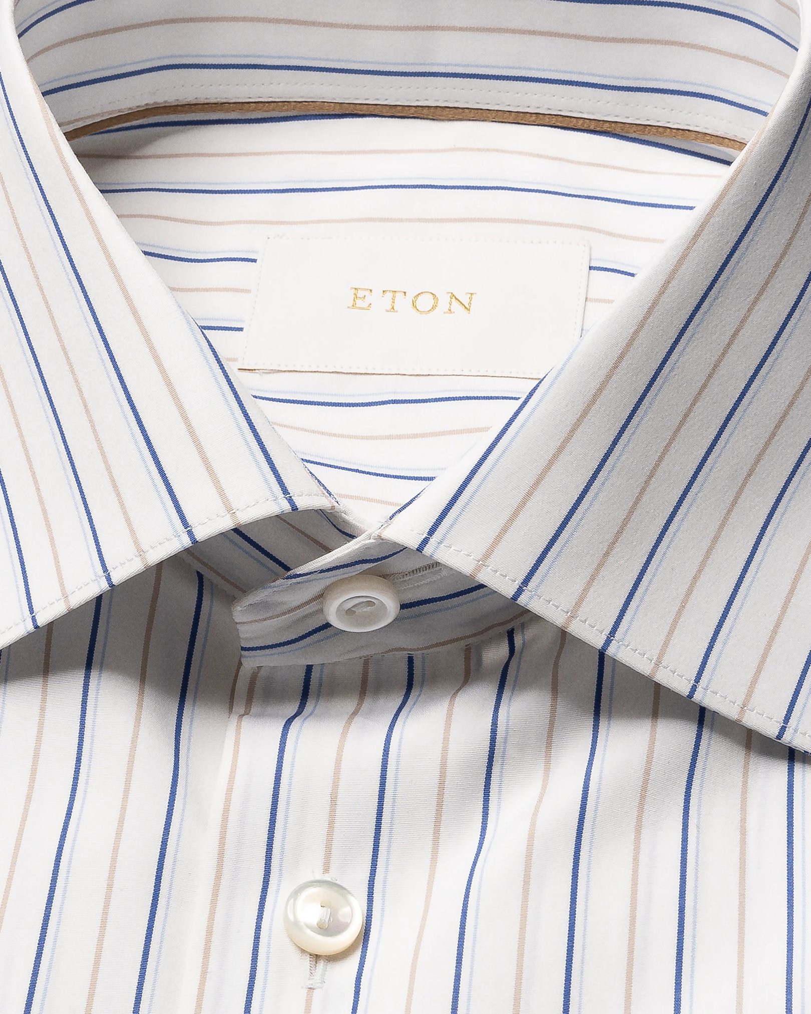 Eton - Striped Supima 120 Poplin Shirt