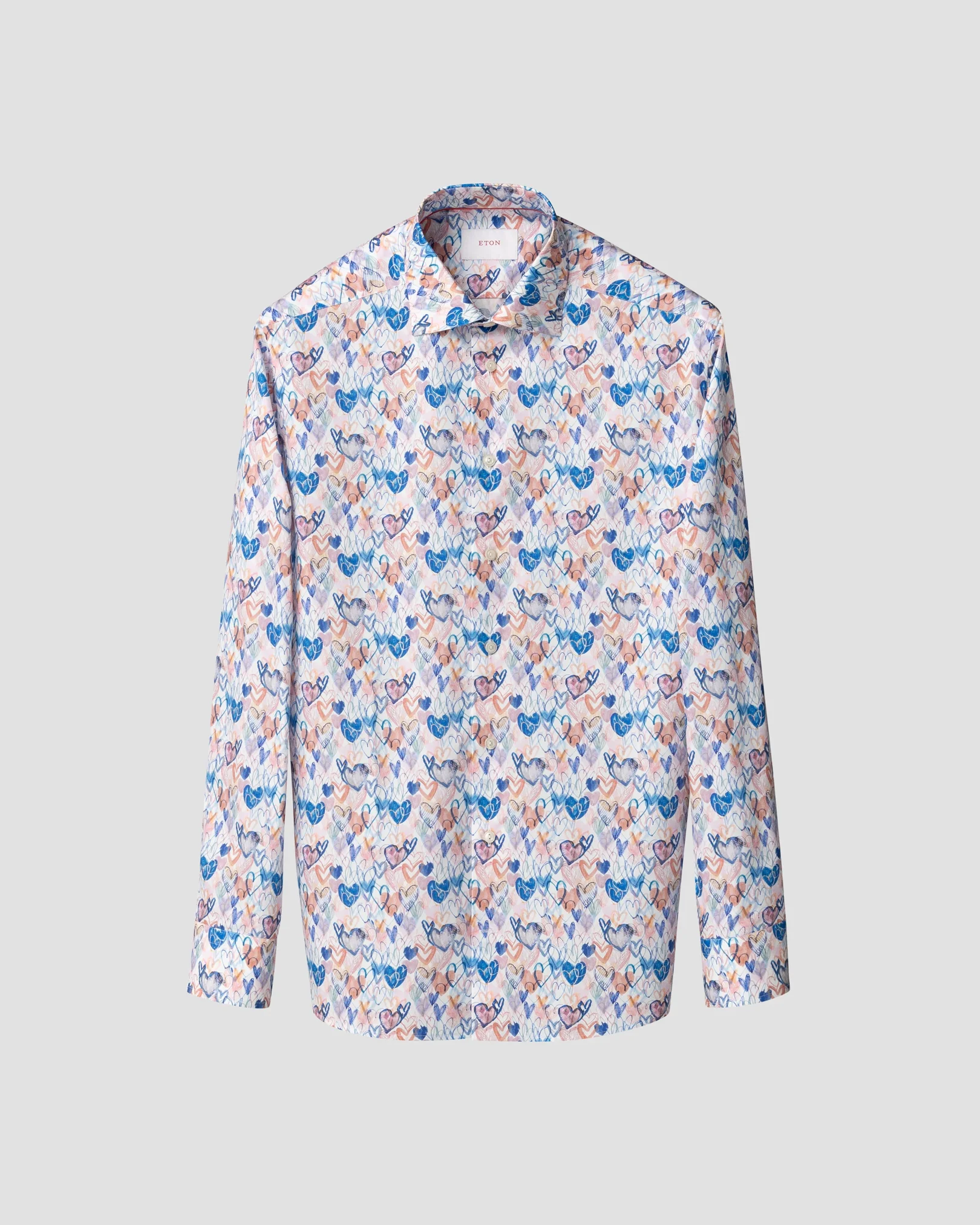 Eton - valentines print shirt