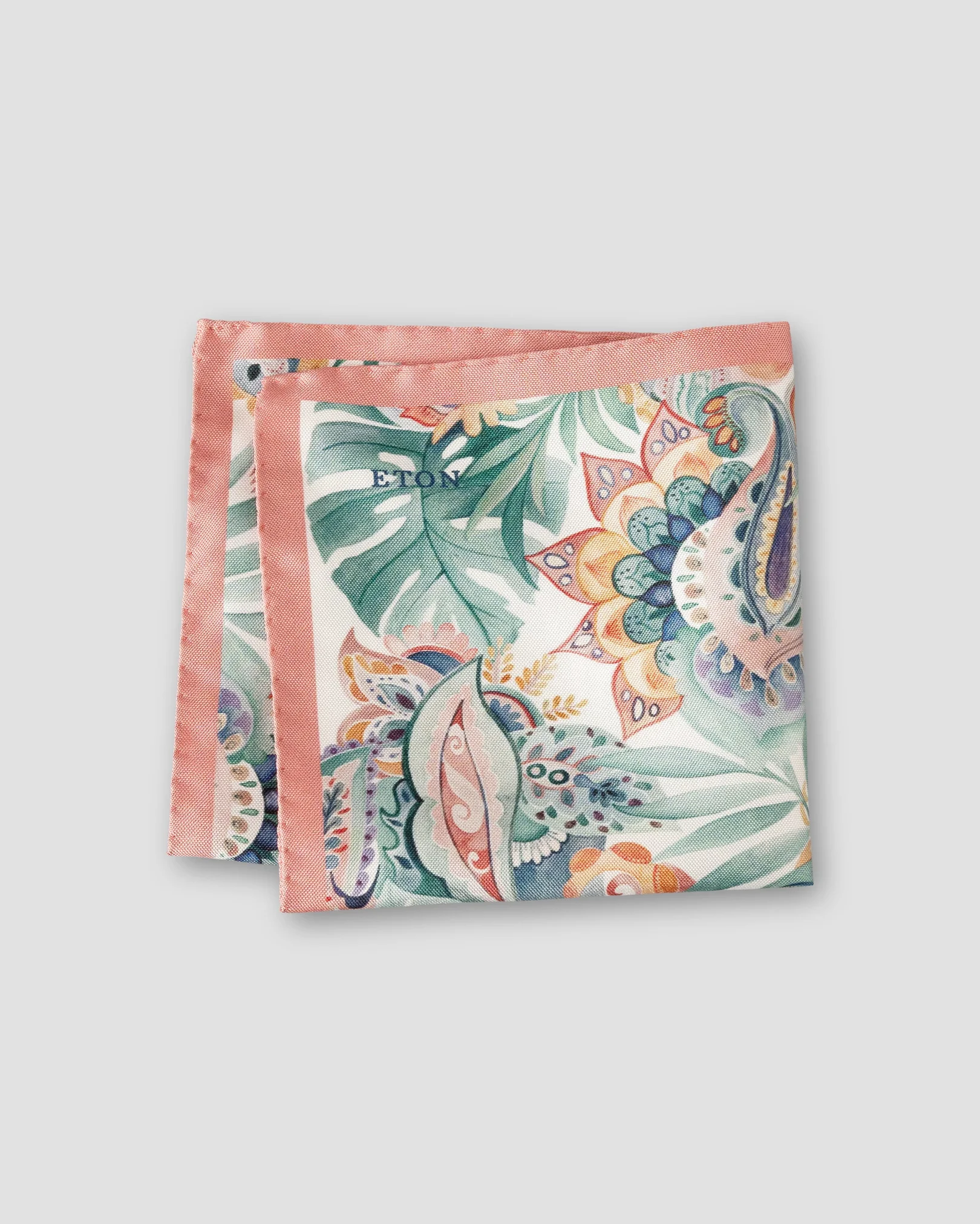 Eton - Floral Silk Pocket Square