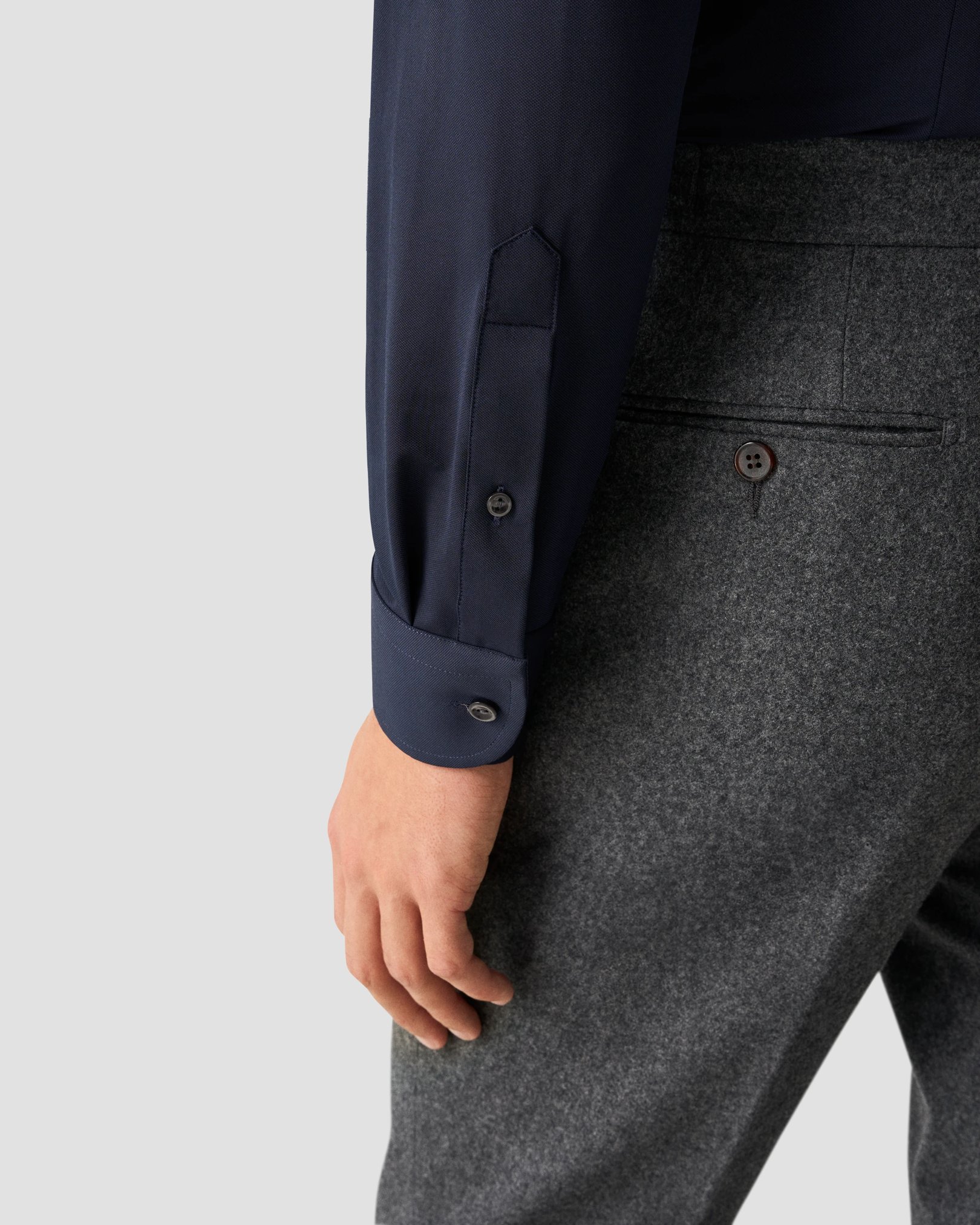 Eton - Solid Four-Way Stretch Shirt