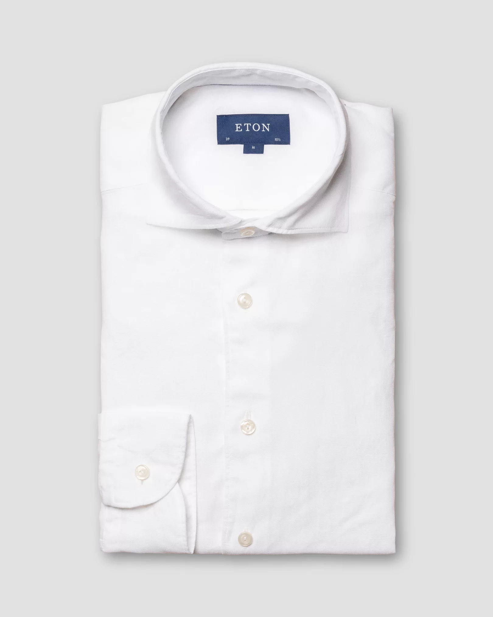 White Linen Shirt - Wide Spread