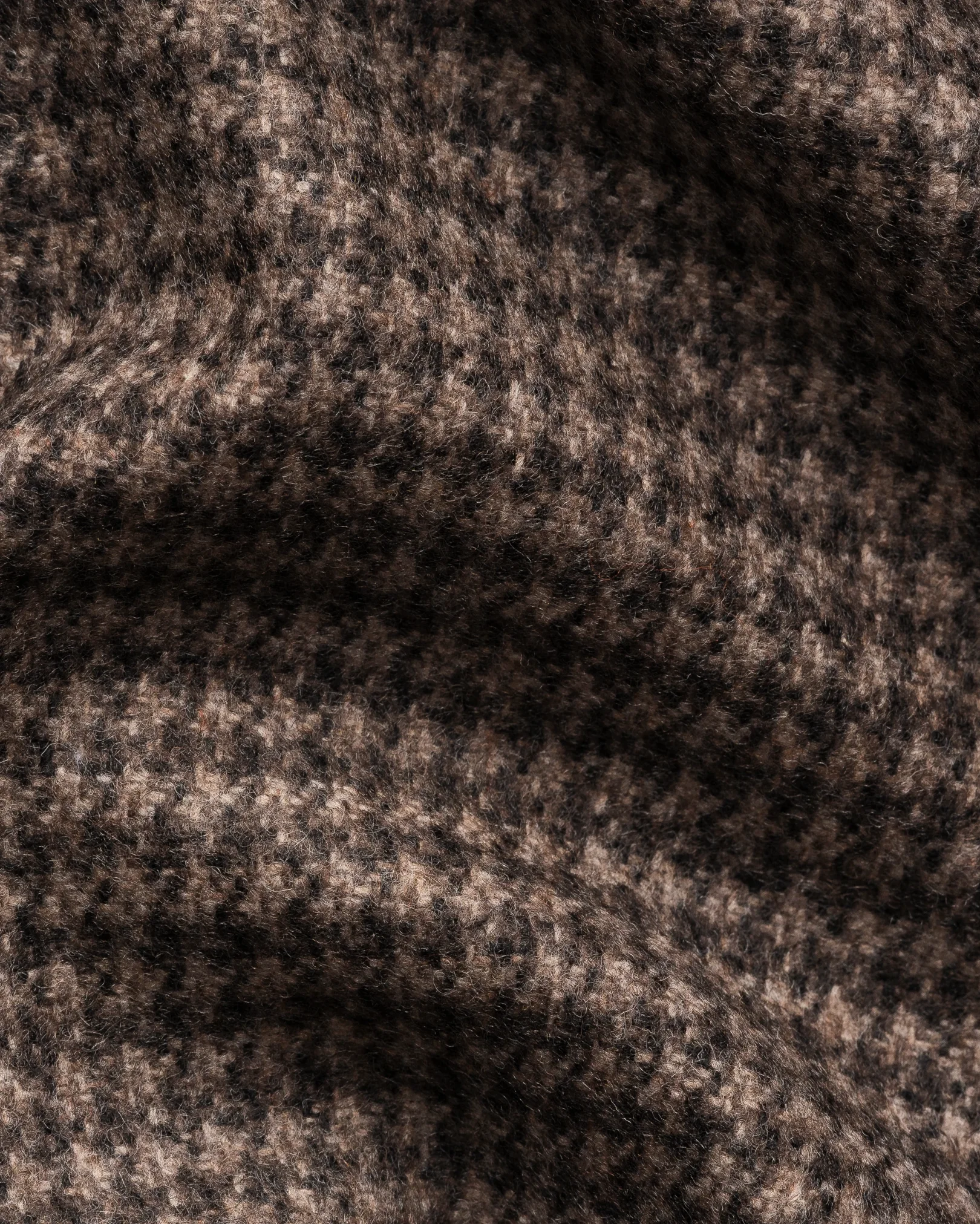 Eton - brown wool cashmere structure soft jacket