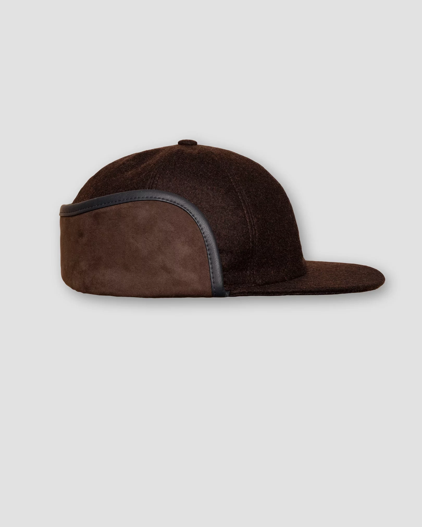 Eton - brown er flap cap