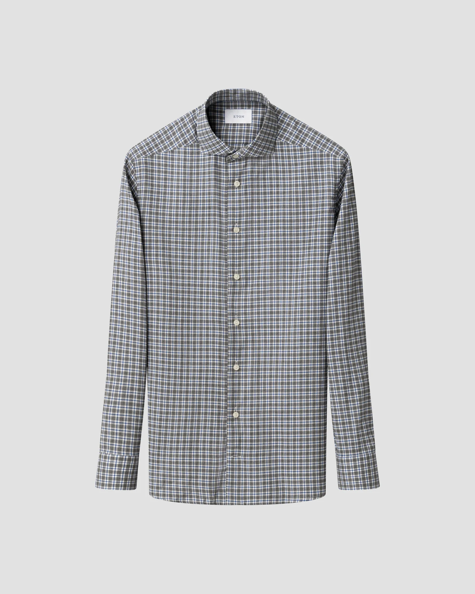 Eton - check 256 signature flannel shirt