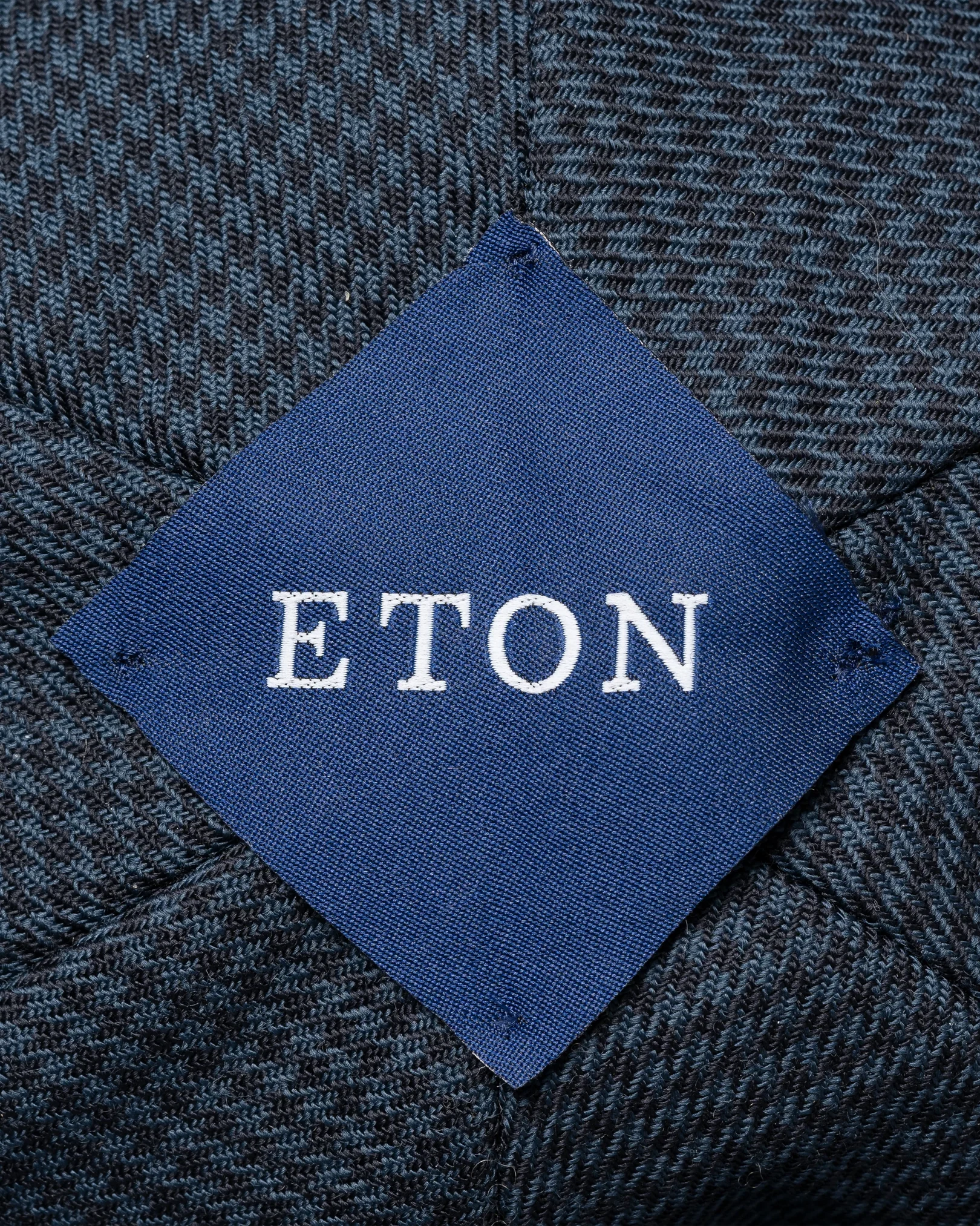 Eton - Casquette en laine bouillie bleu marine