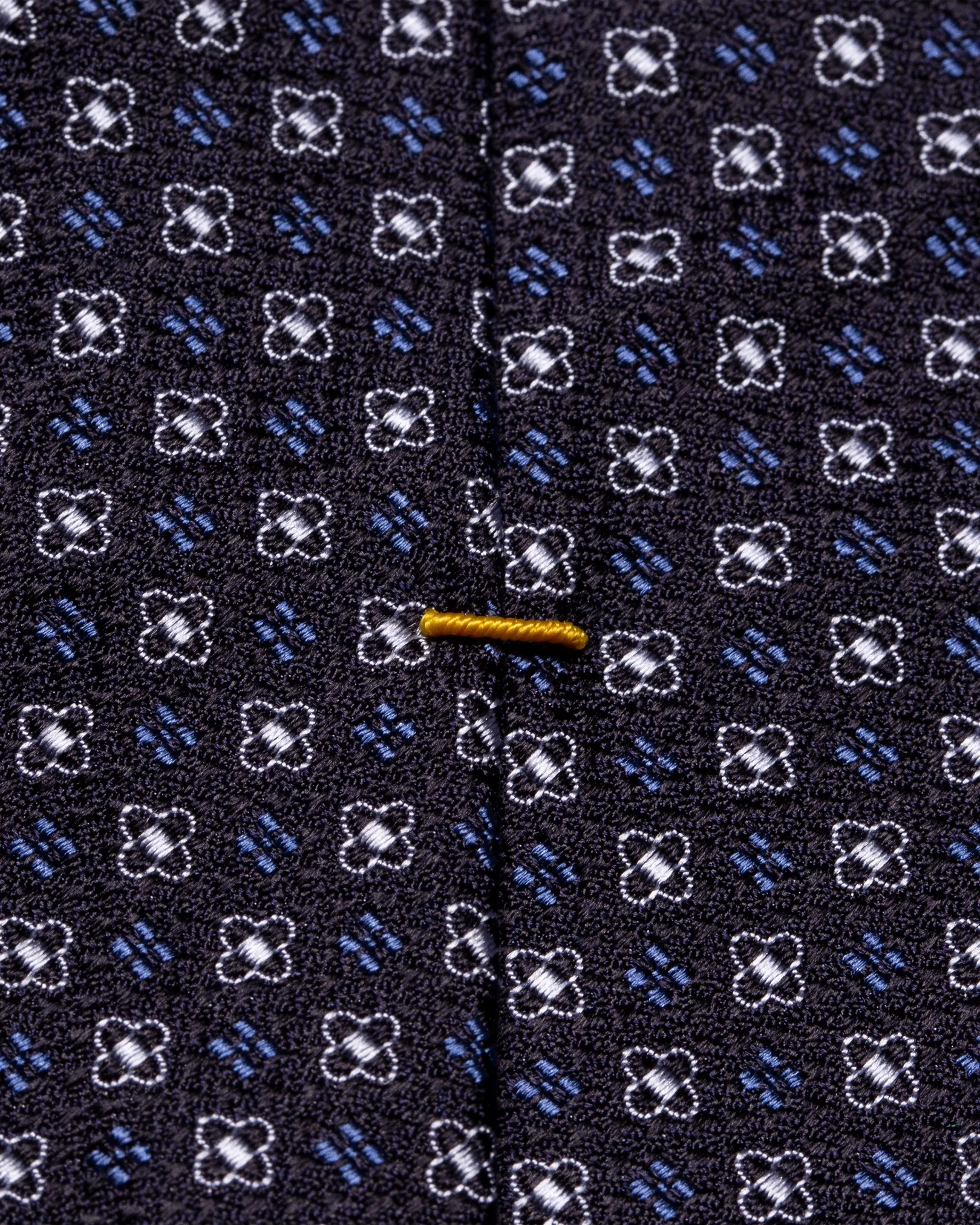 Eton - navy blue vintage tie