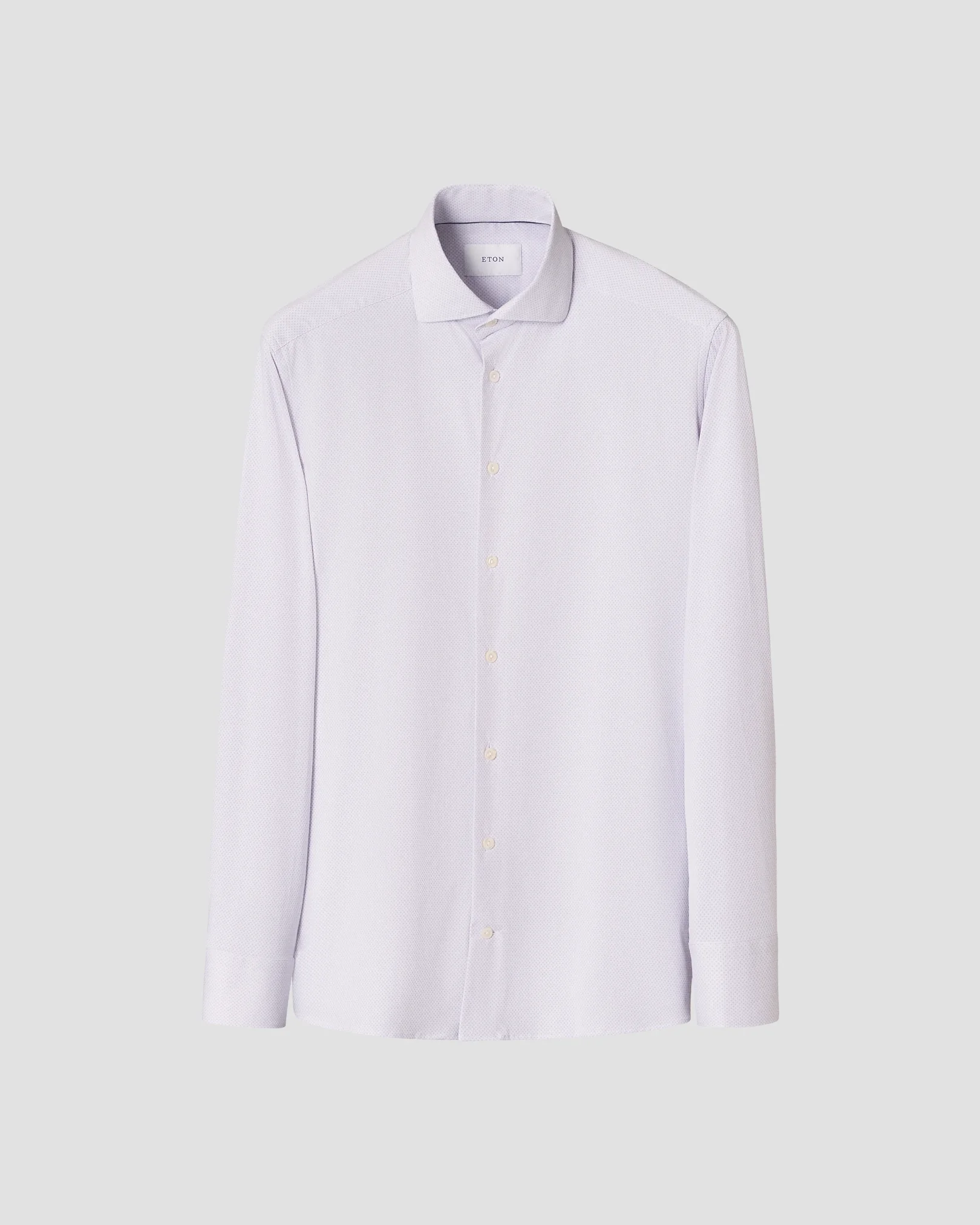 Eton - semi solid four way stretch shirt 260