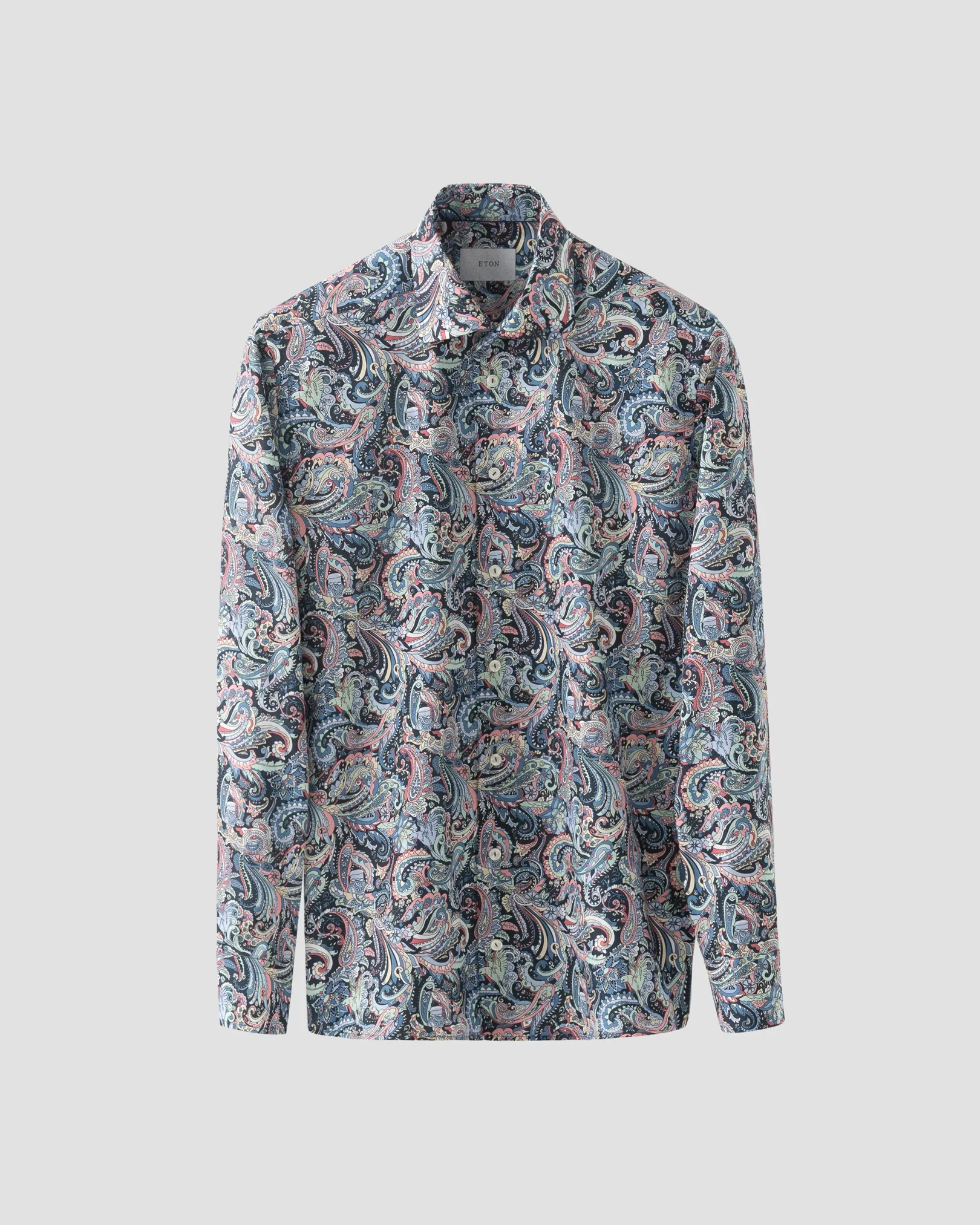 Eton - multi paisley signature twill shirt