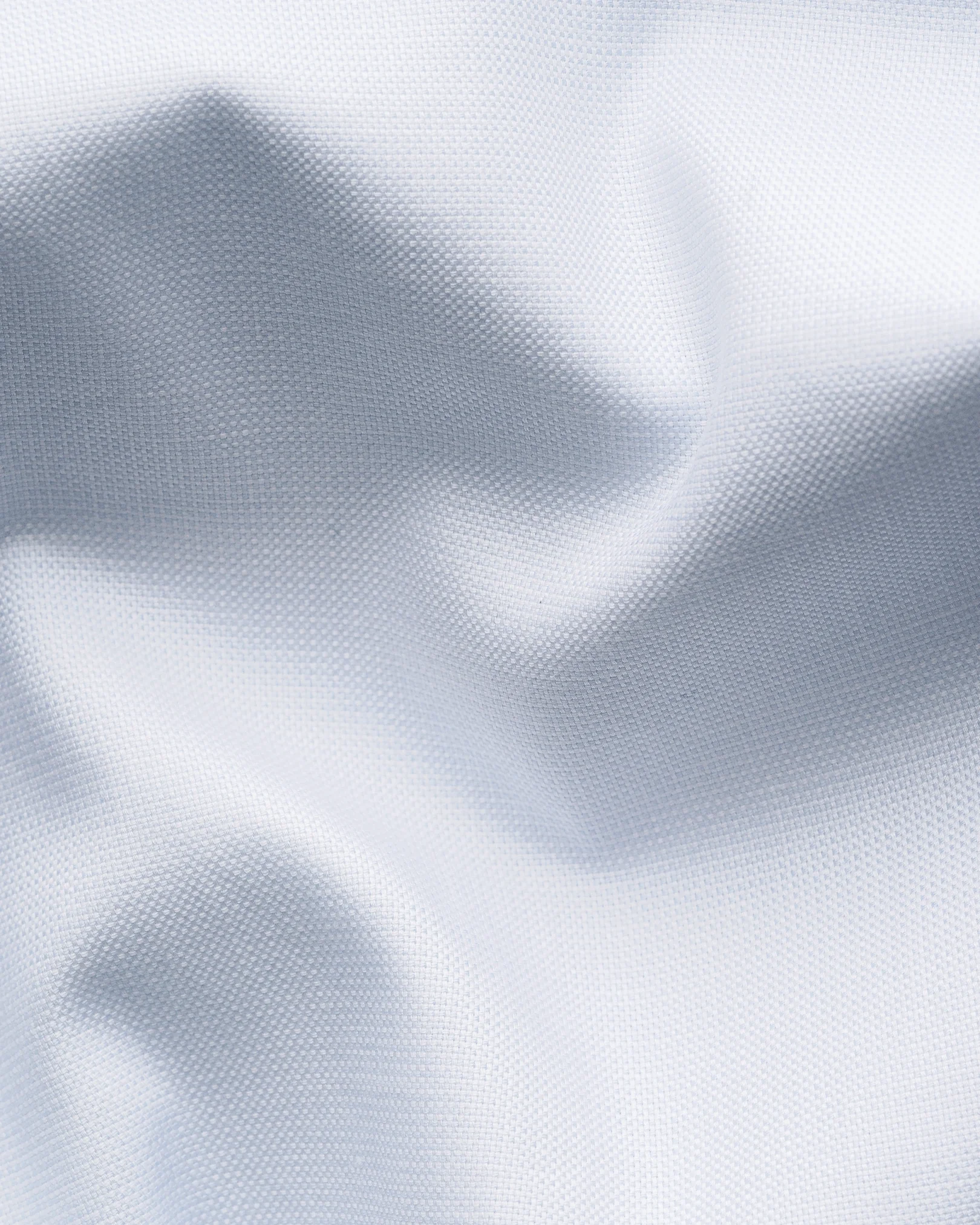 Eton - light blue solid signature oxford shirt wide spread