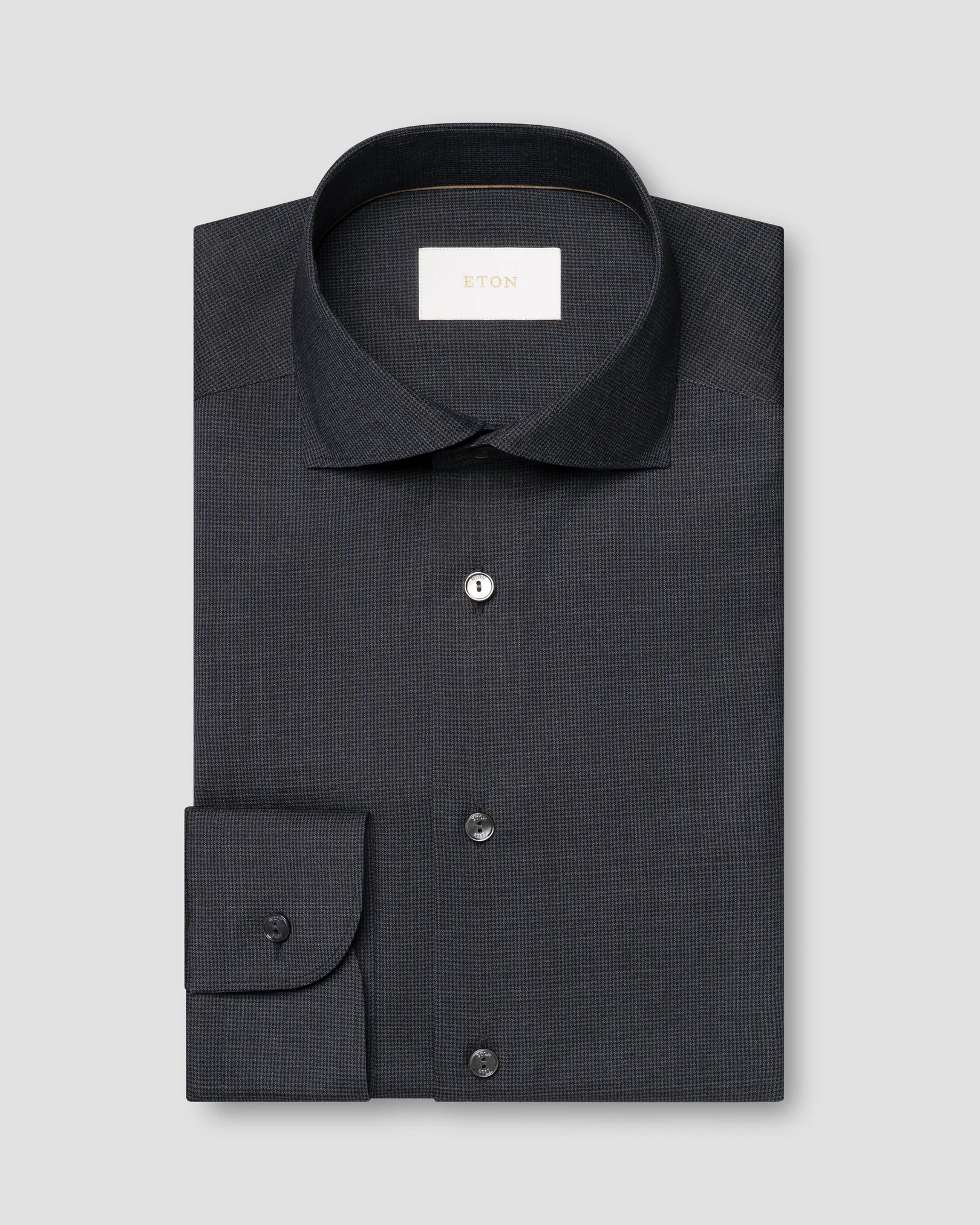 Eton - Houndstooth Merino Shirt
