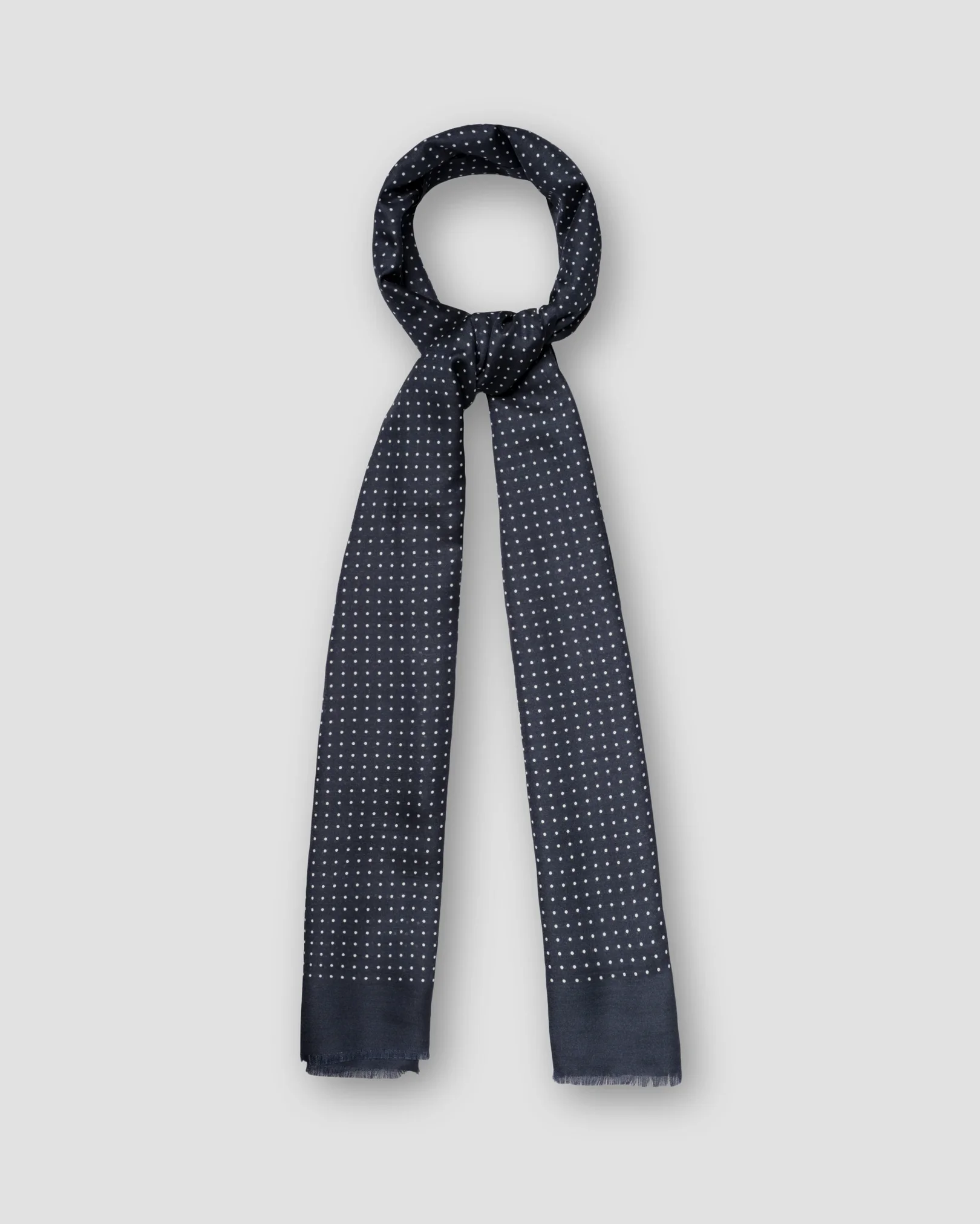 Eton - polka dot silk wool scarf