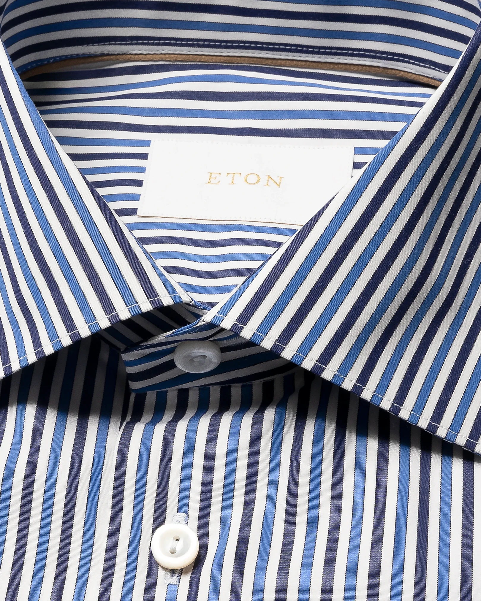 Eton - Striped Supima 120 Poplin Shirt
