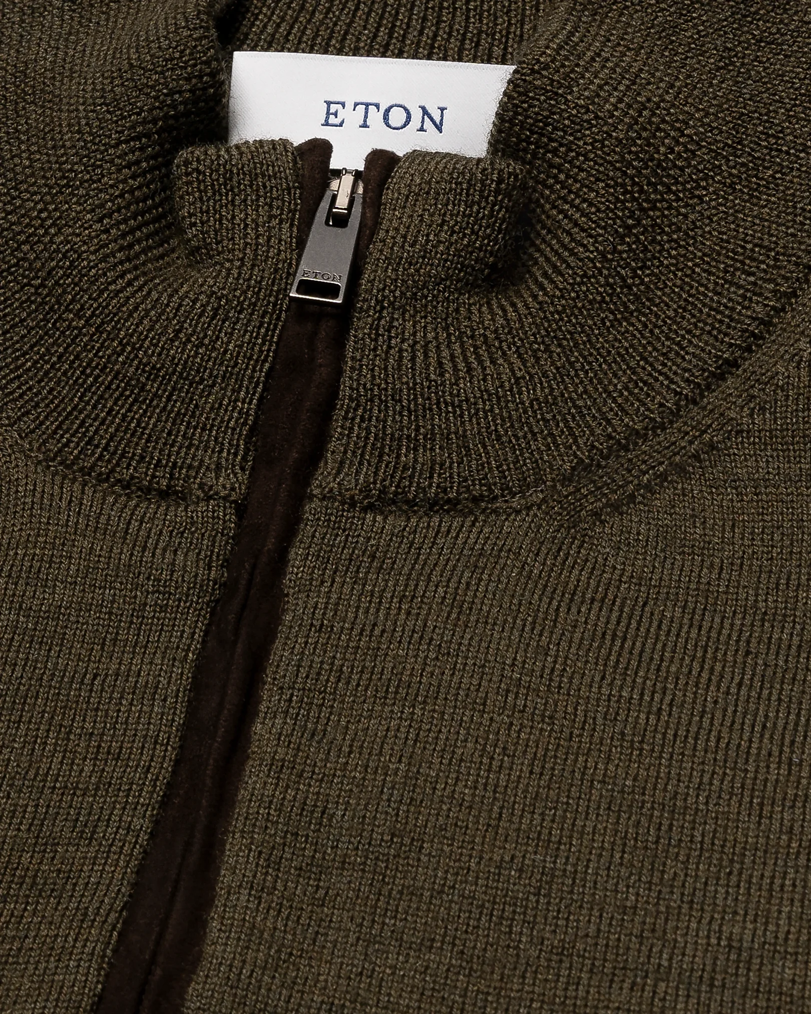 Eton - Quarter Zip Sweater