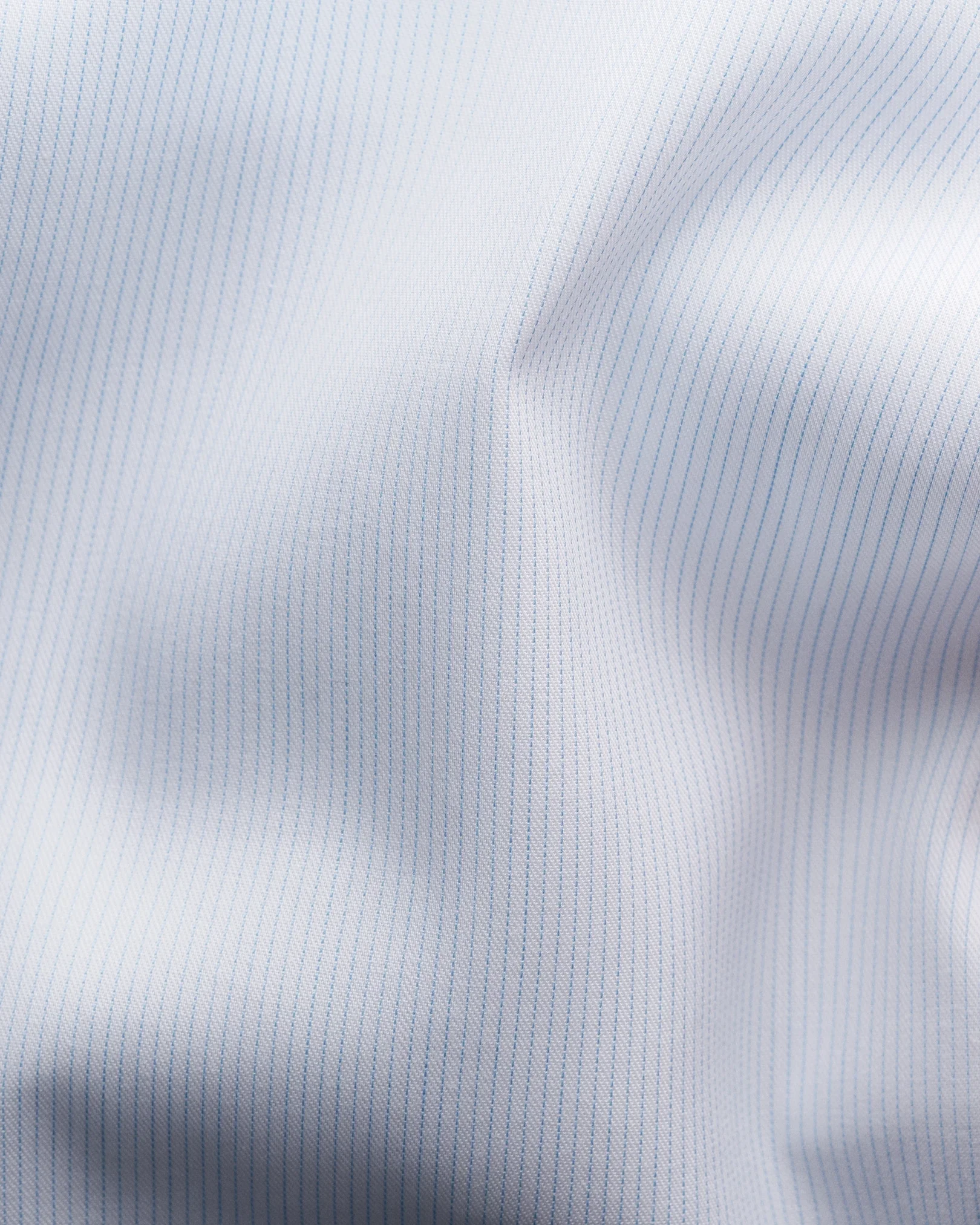 Eton - light blue twill solid shirt