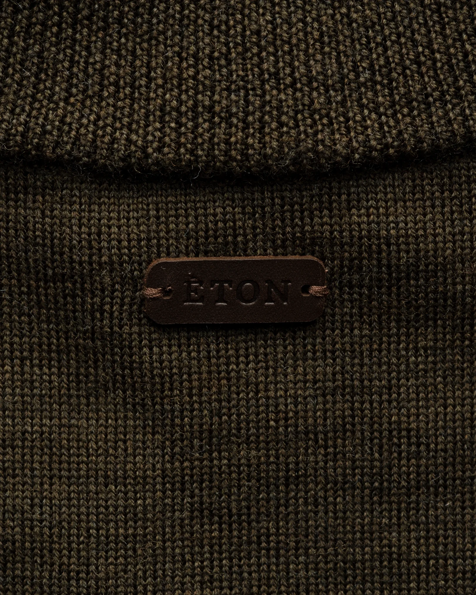 Eirena Quarter Zip Knit Sweater - Black
