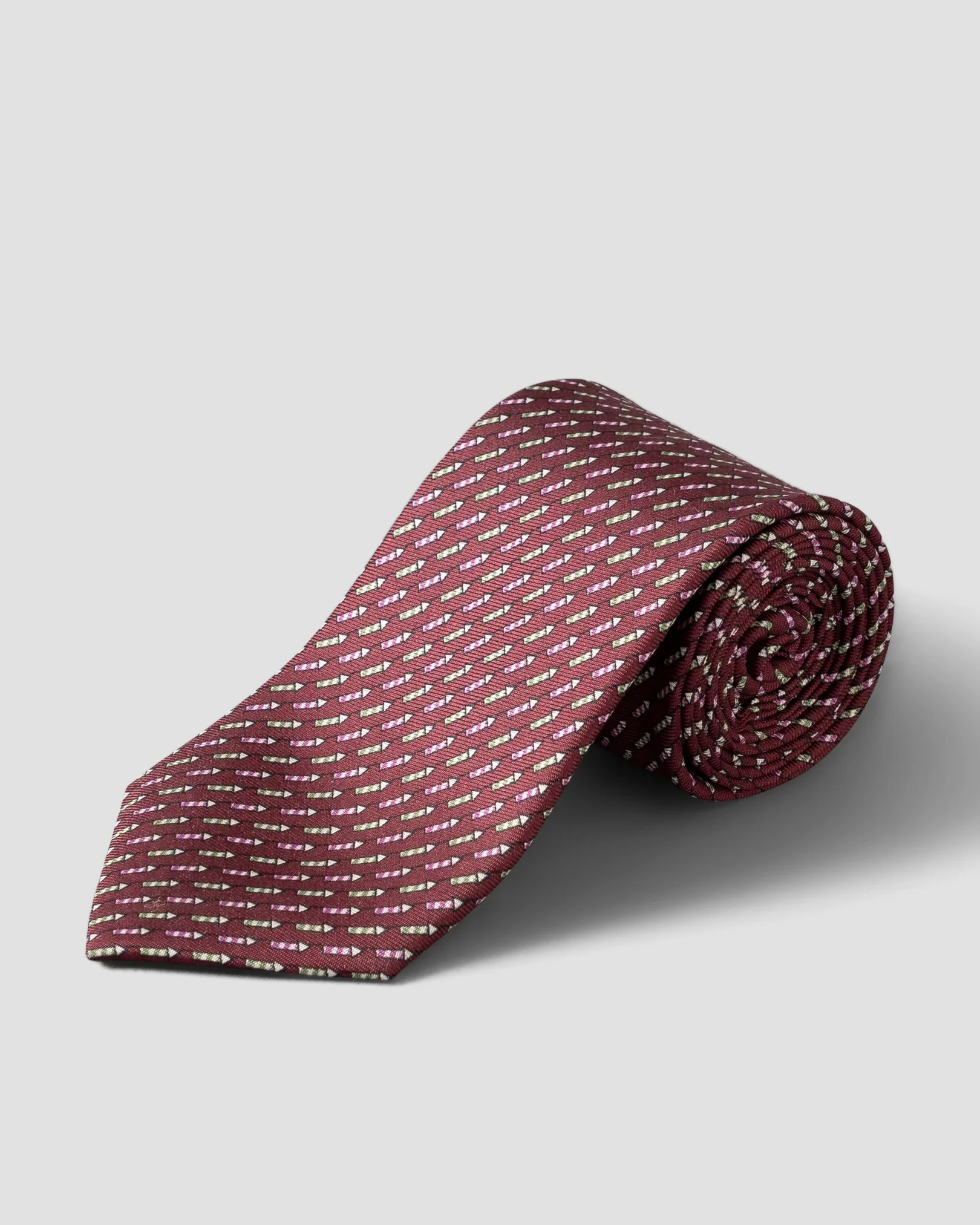 Eton - Geometric Woven Silk Tie