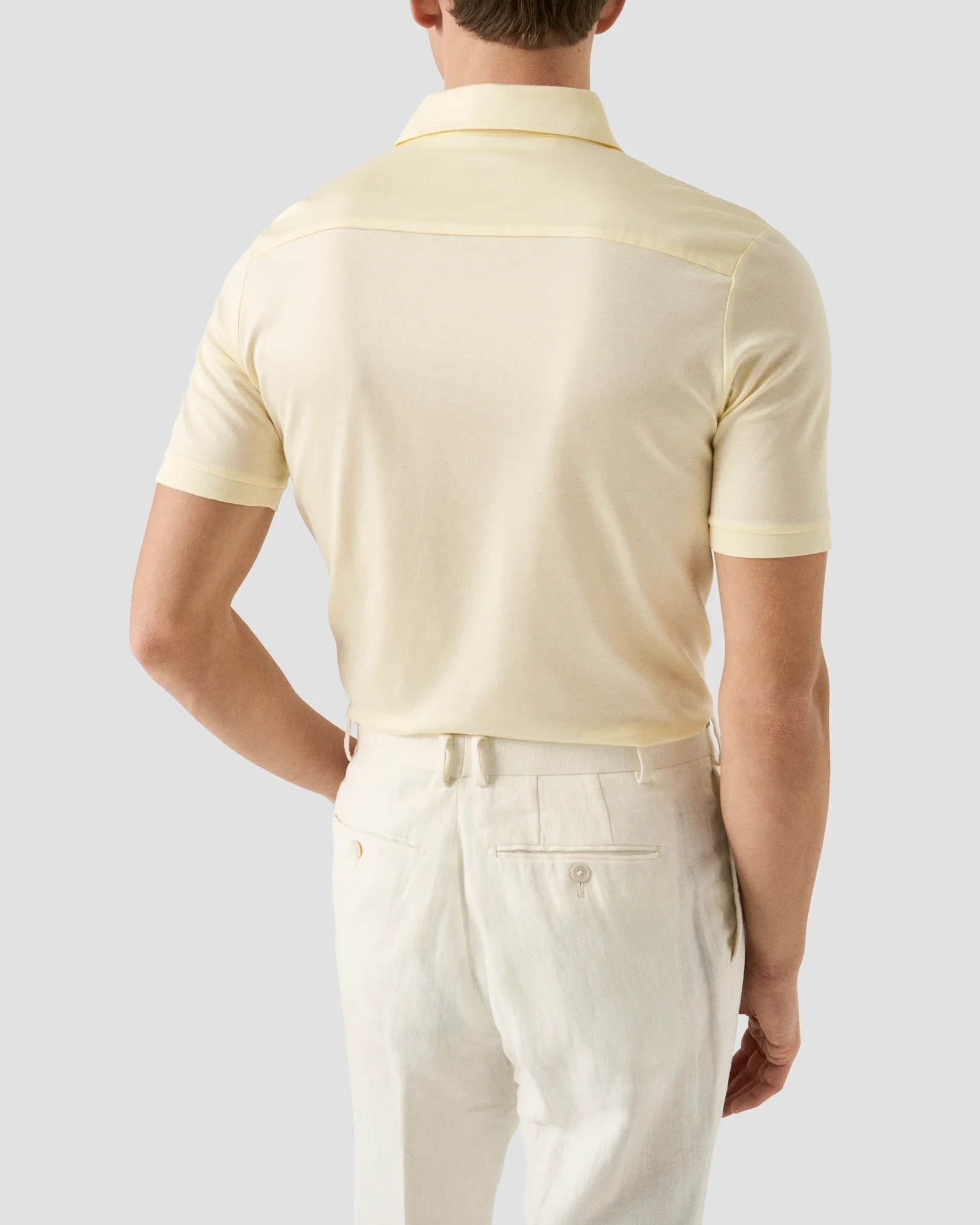 Eton - jacquard filo di scozia polo shirt 261