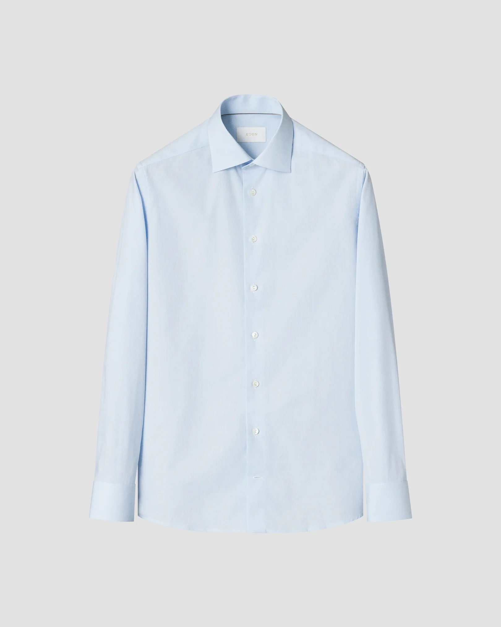 Eton - light blue semi solid elevated pique 260