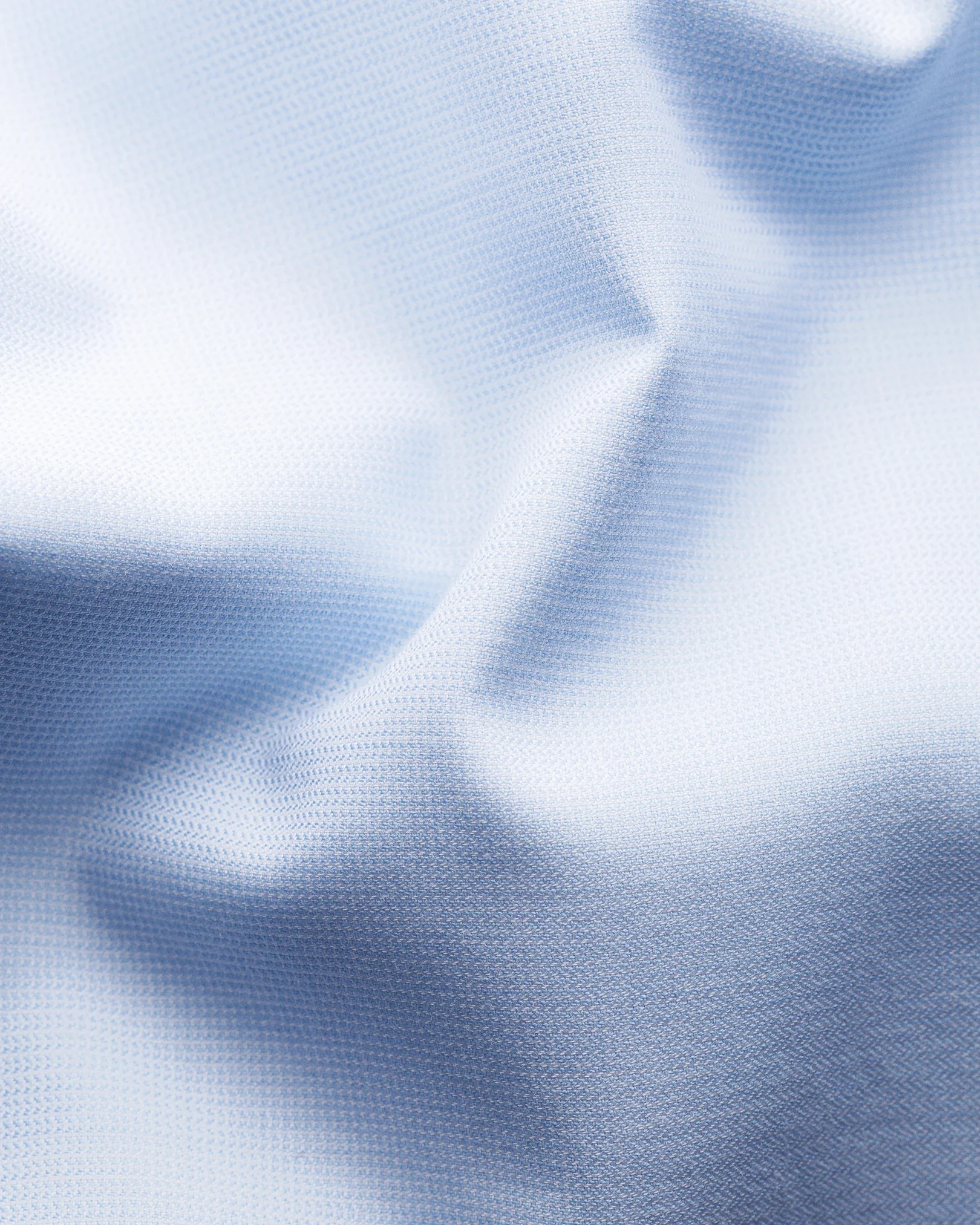 Eton - light blue signature twill semi solid