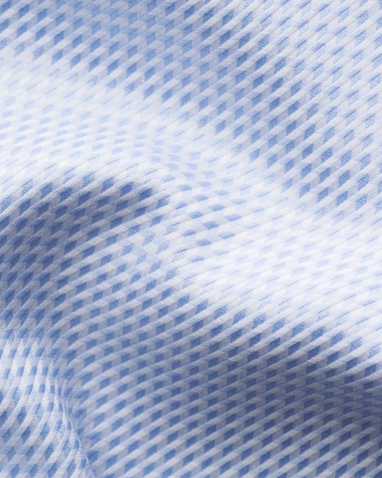 Eton - houndstooth king twill shirt