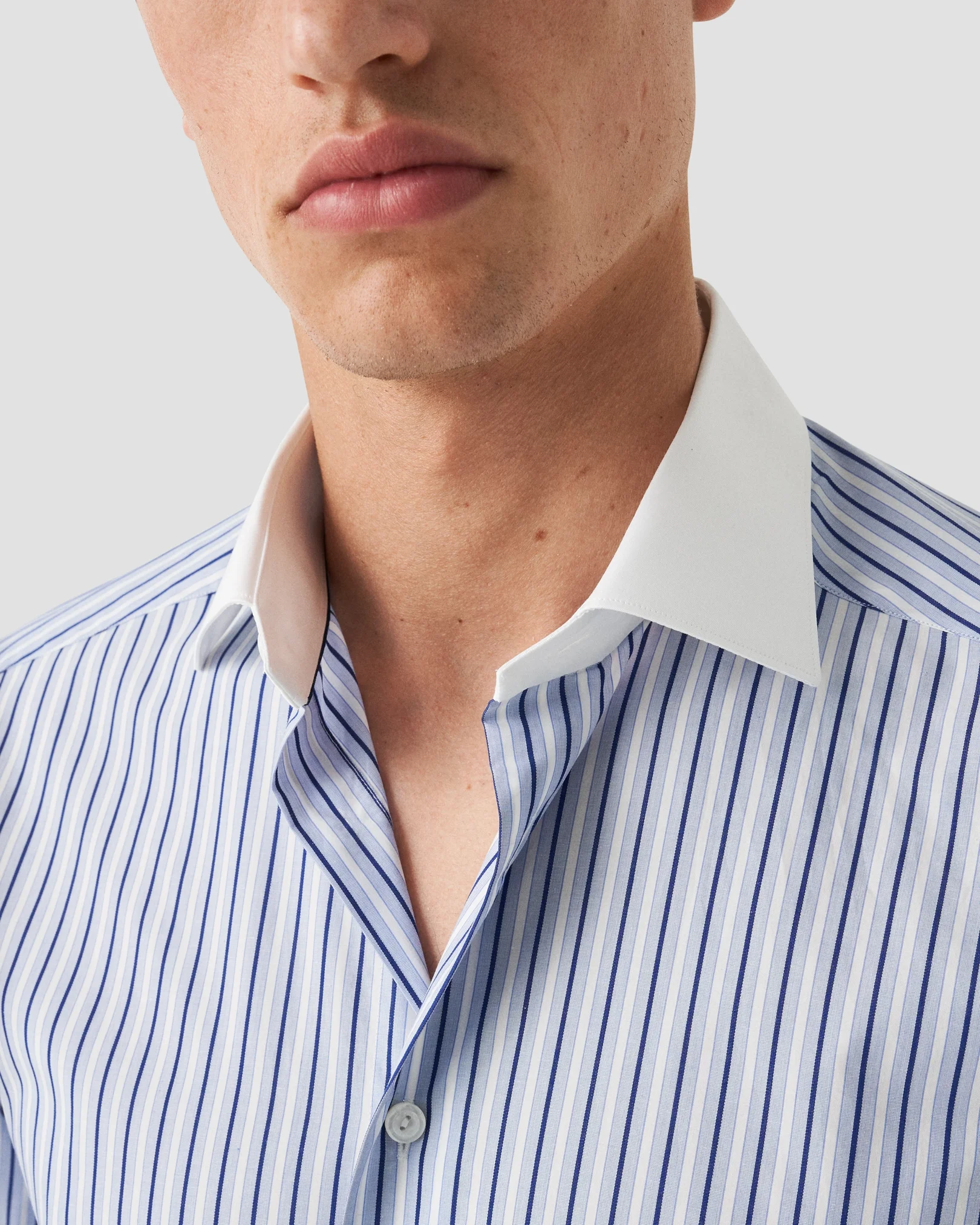 Eton - dark blue pique