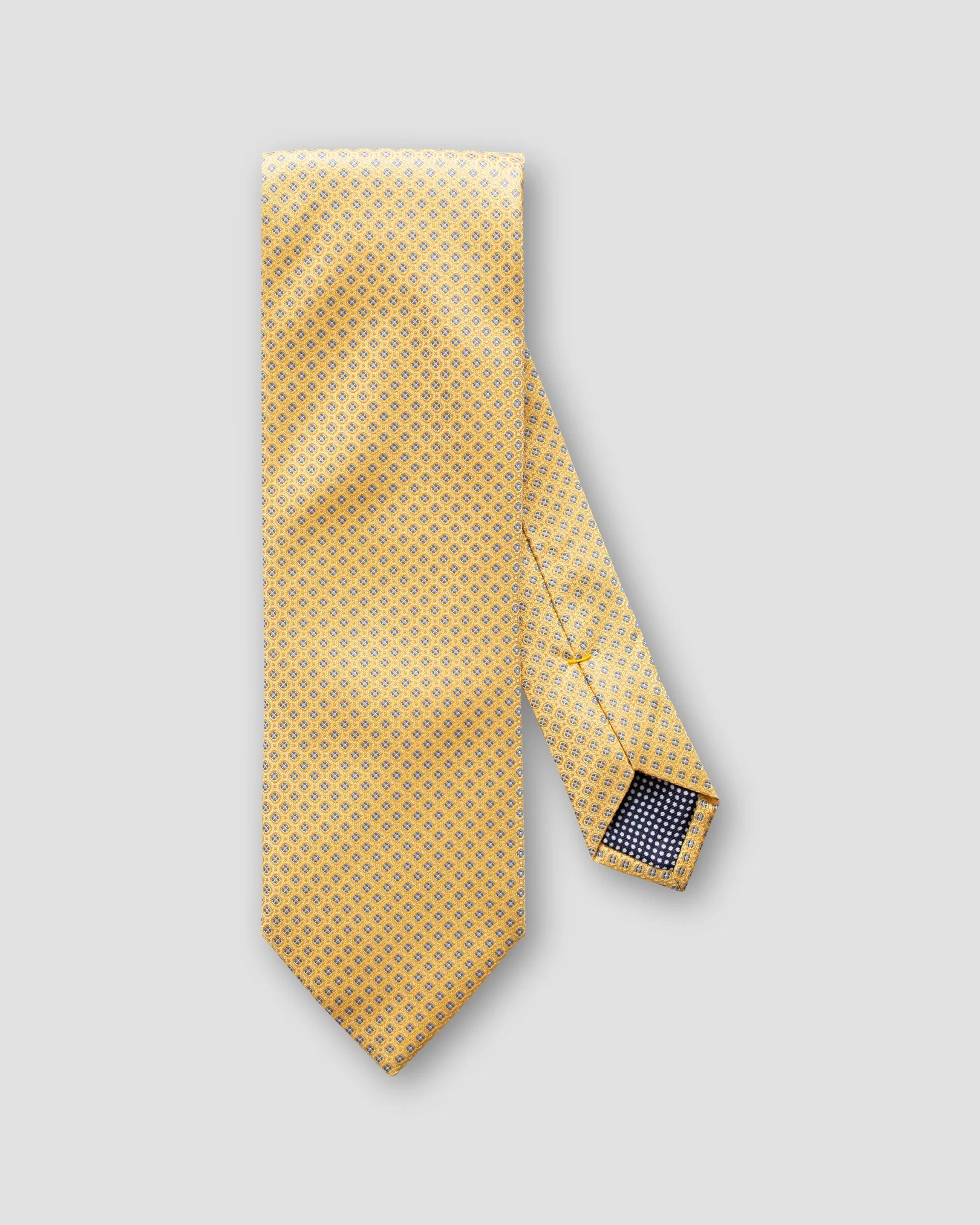 Eton - yellow dots silk tie