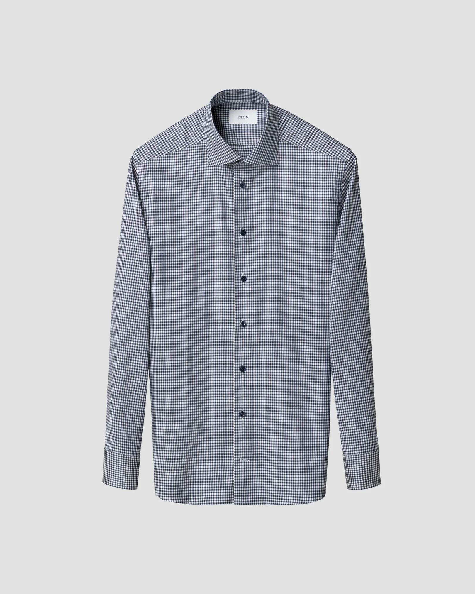 Eton - cotton tencel lyocell shirt cut away