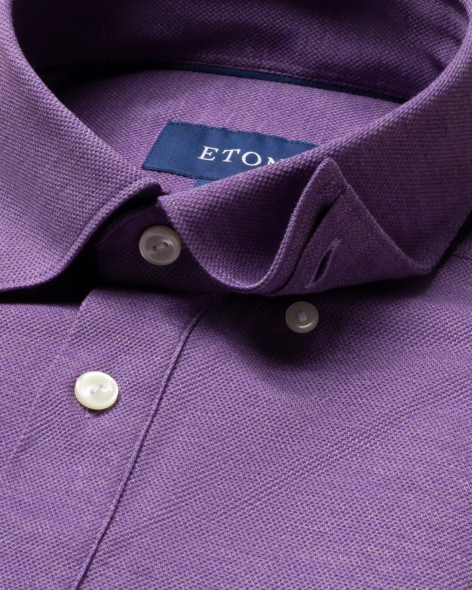 Eton - purple pique