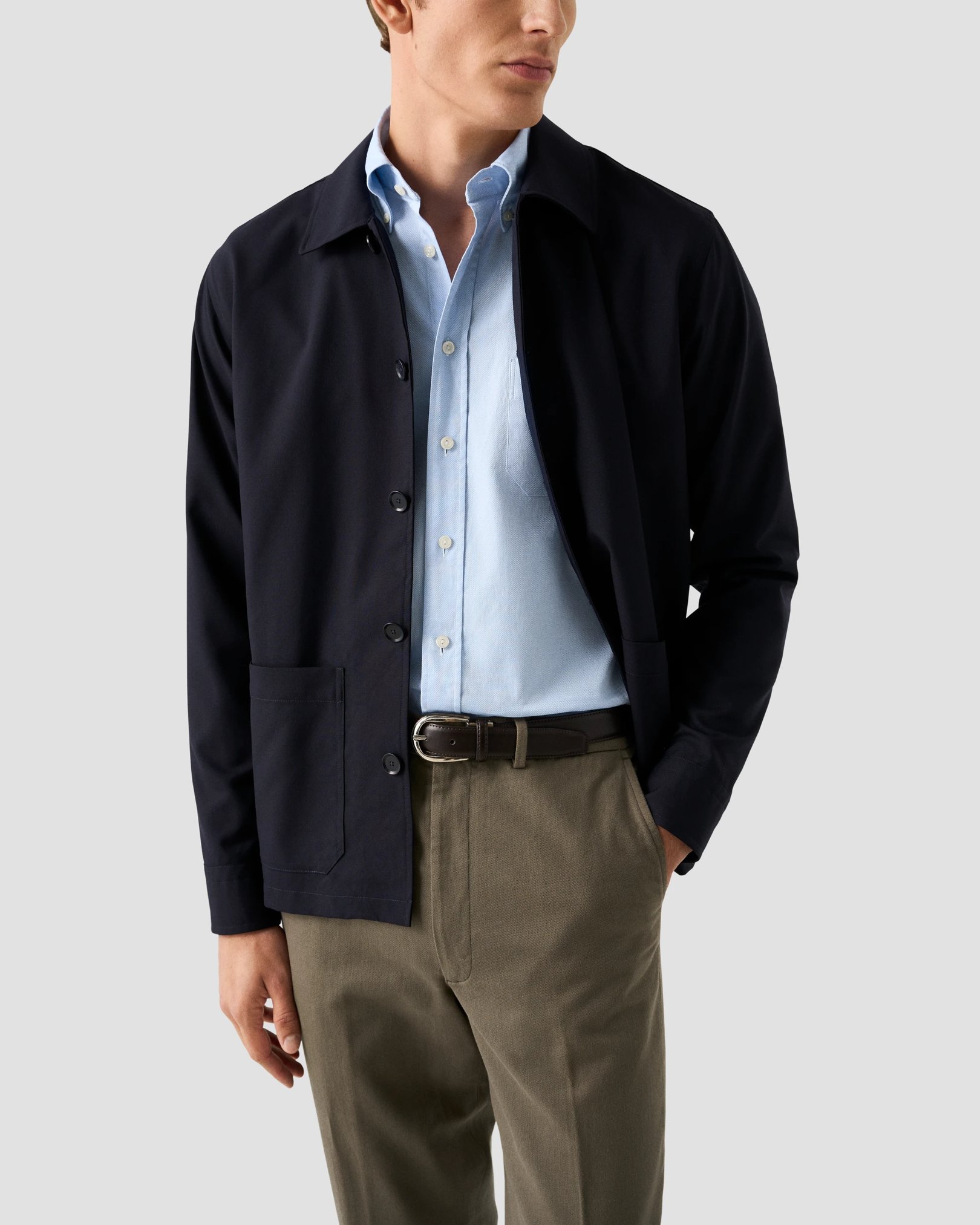 Eton - Solid Oxford Shirt