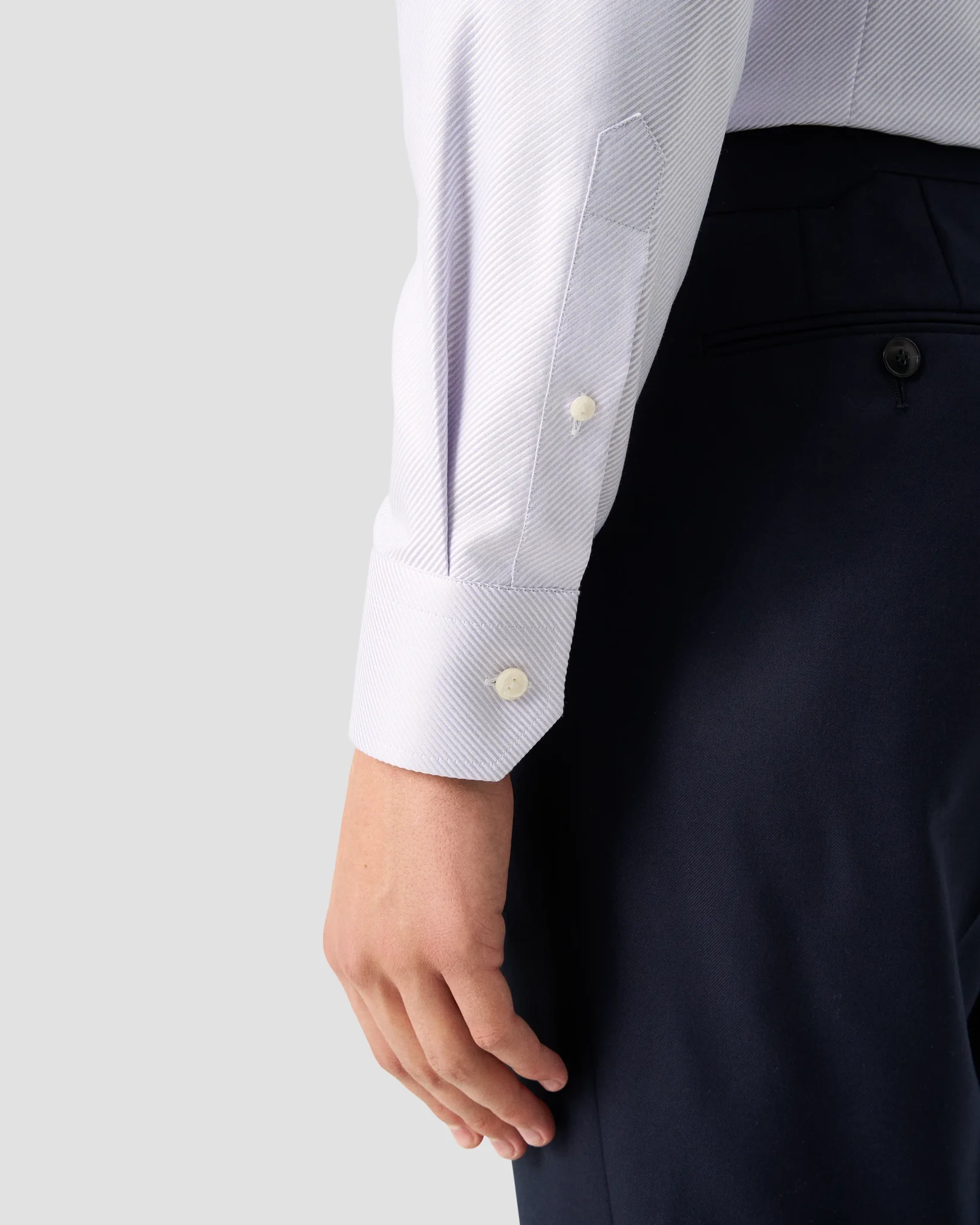 Eton - 256 solid king twill shirt