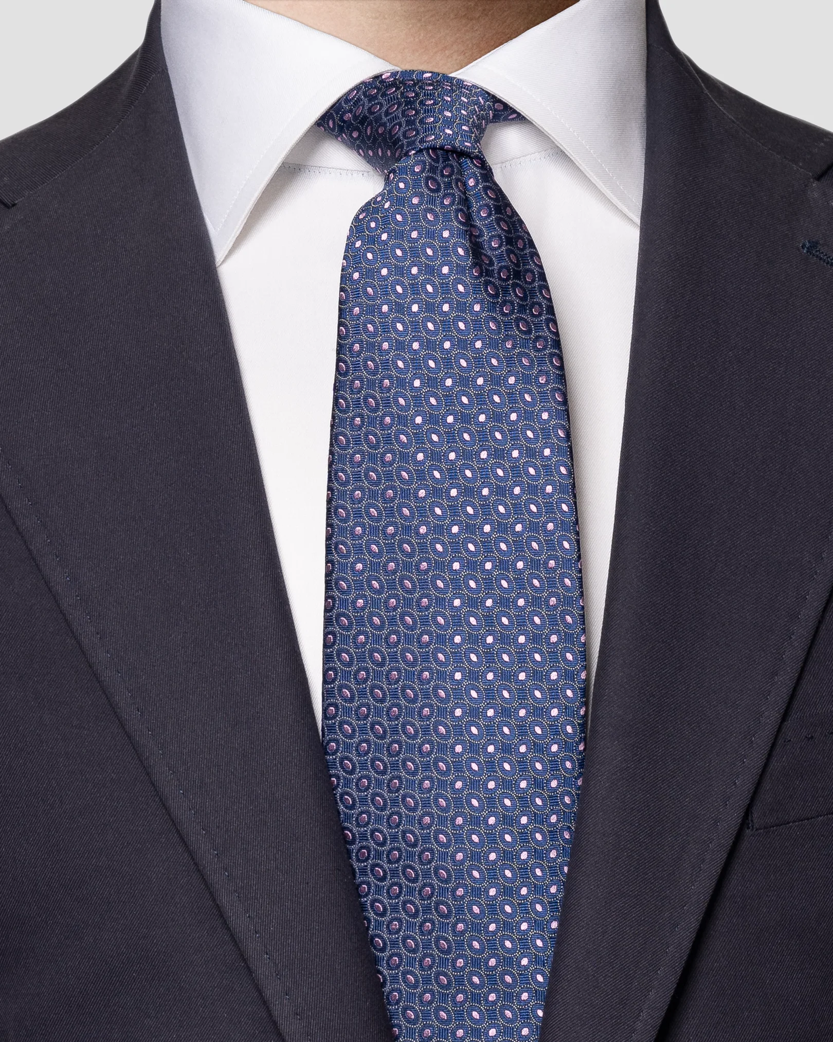 Navy Blue Tie - Eton