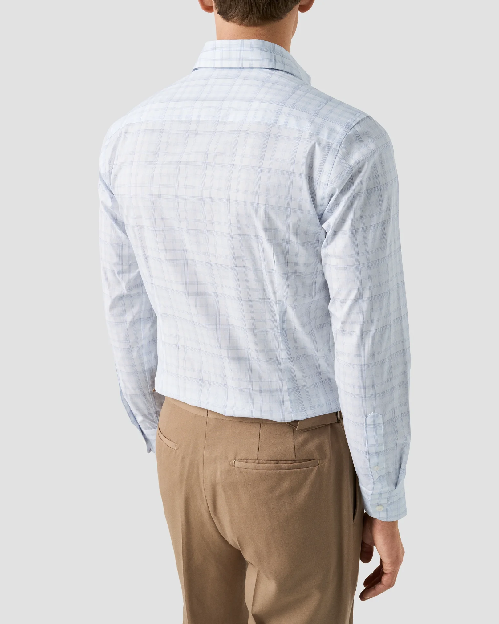 Eton - Kariertes Breeze Poplin-Hemd