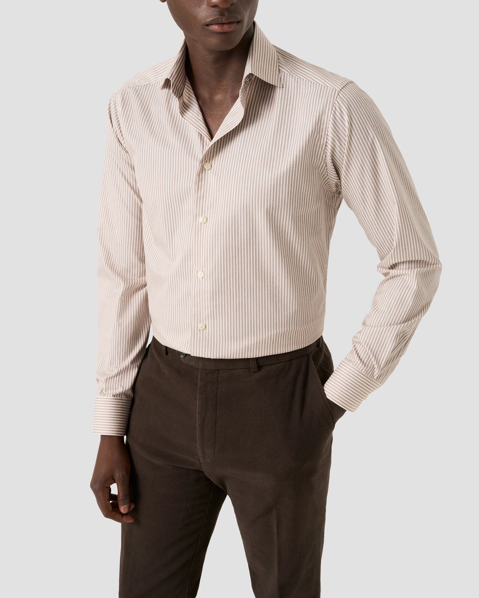 Eton - Stripe Fine Twill Shirt