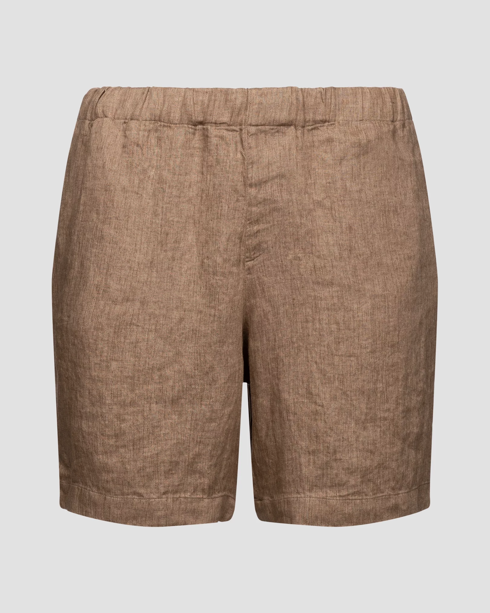 Eton - brown linnen shorts