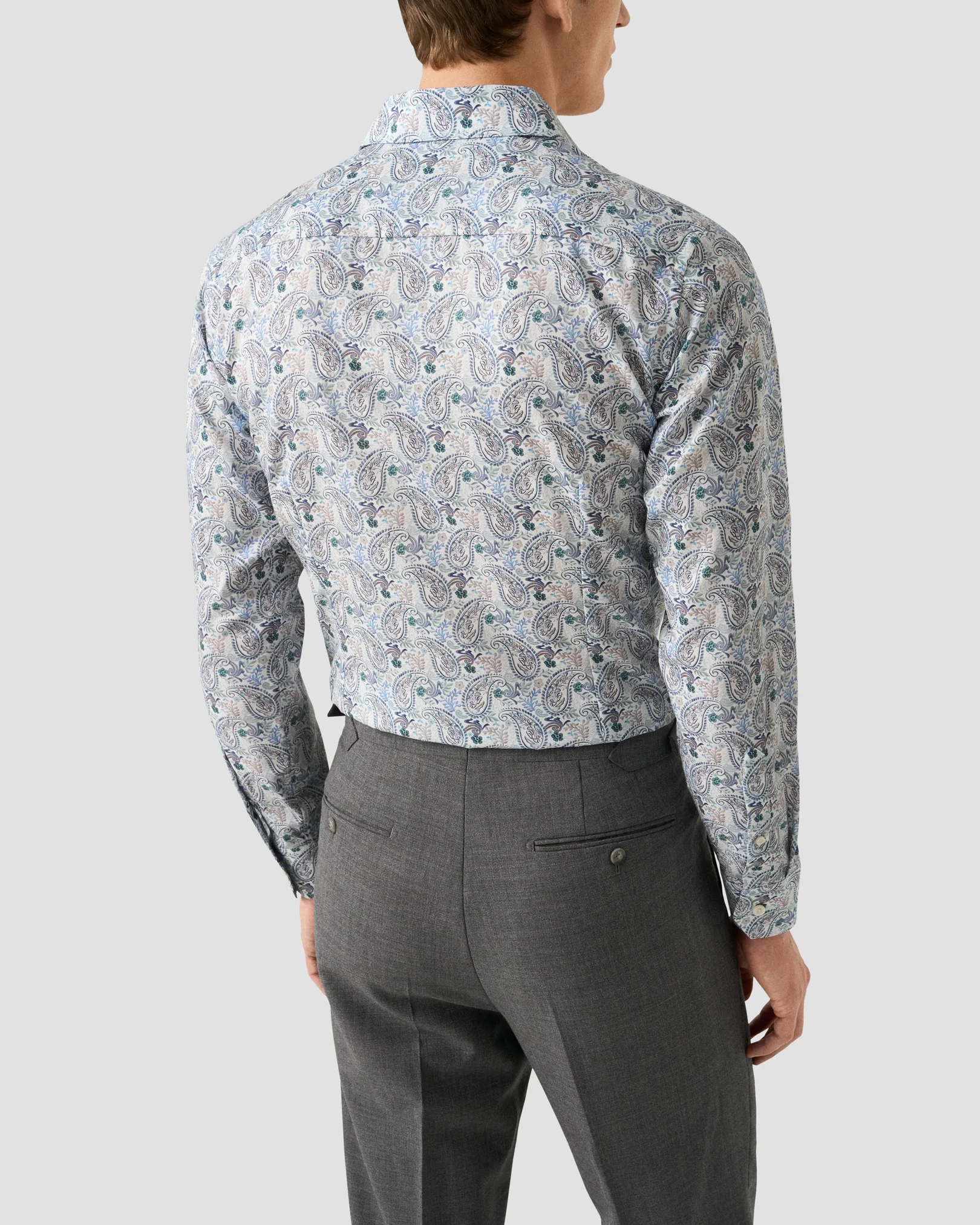 Eton - Chemise à motifs en coton TENCEL™ Lyocell