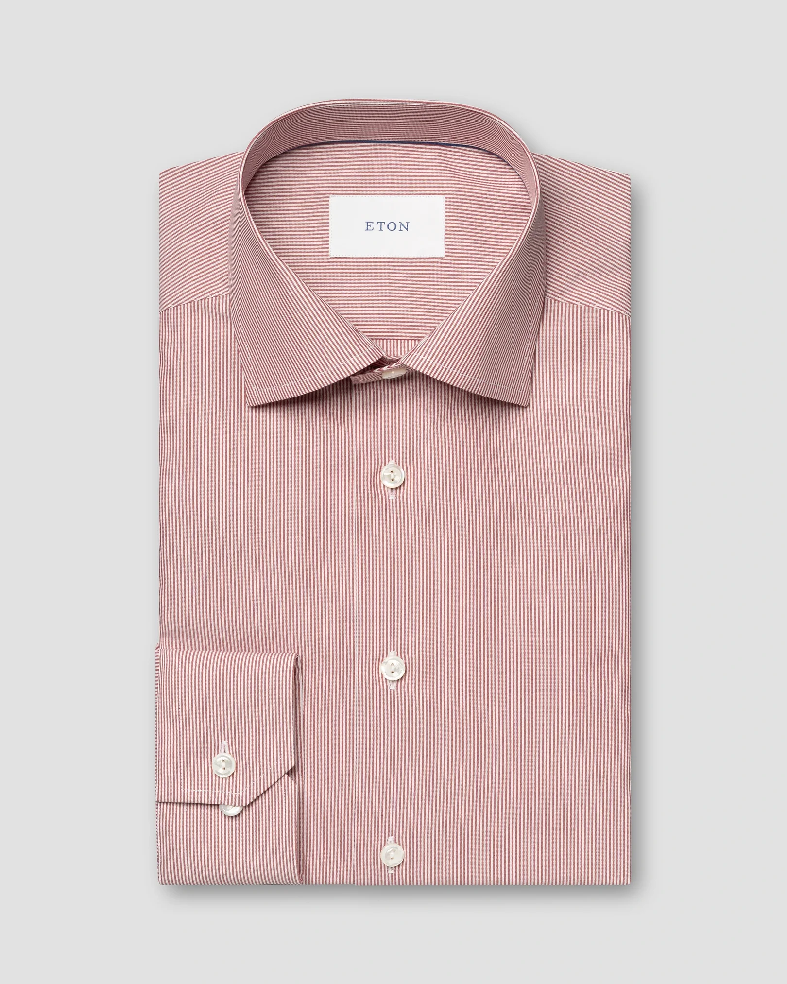 Eton - poplin shirt cut away single slim