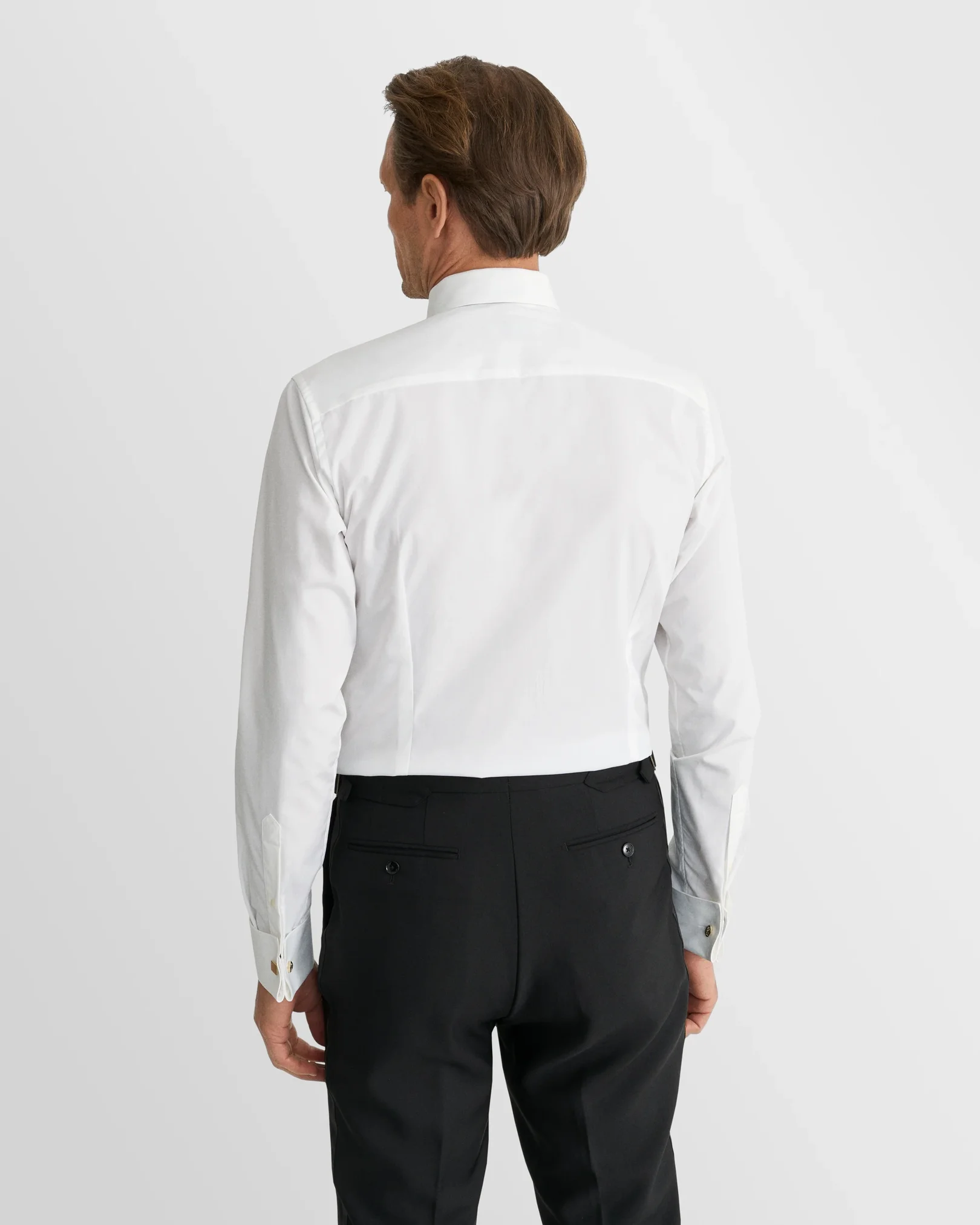 Eton - White Piqué Tuxedo Shirt