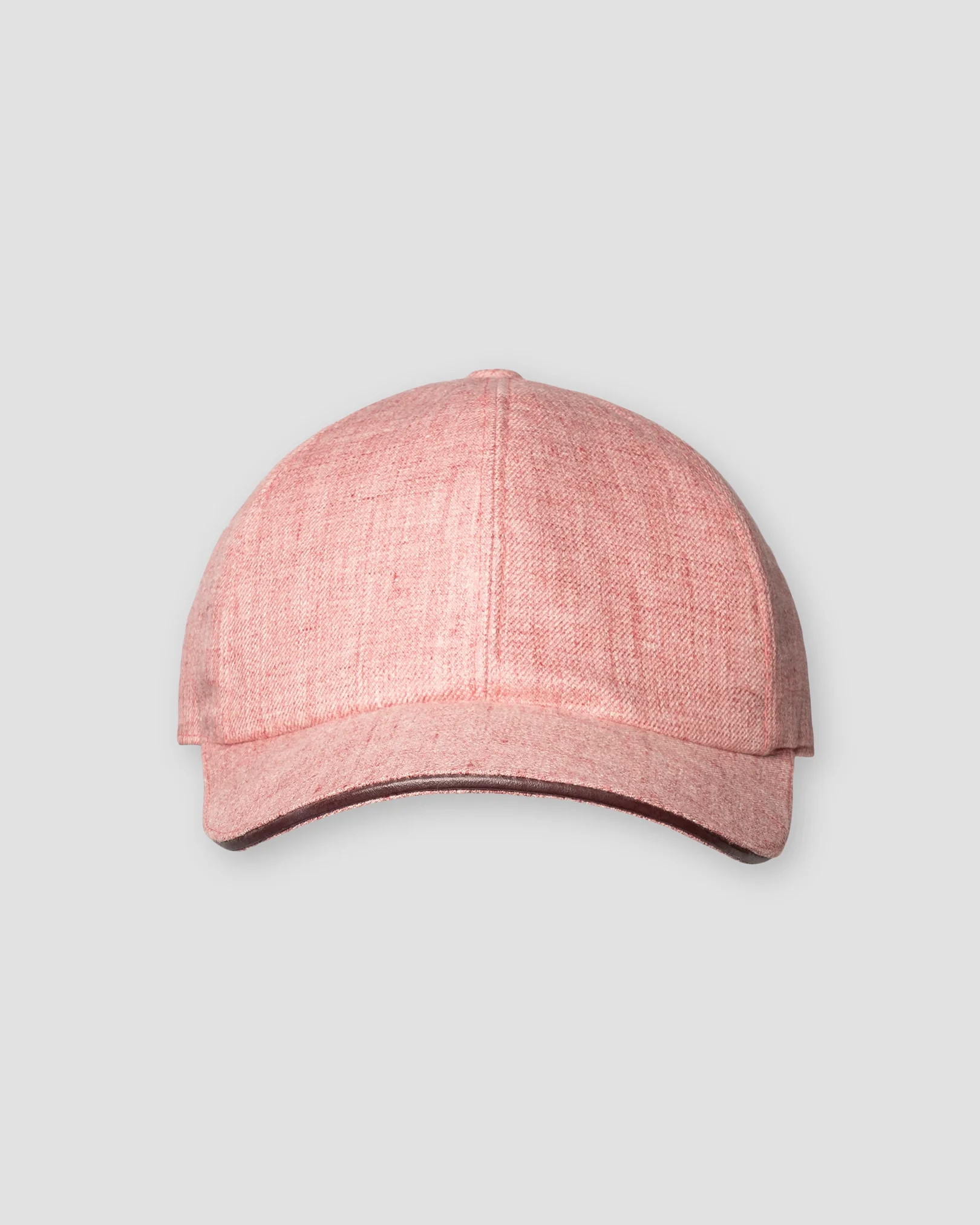 Eton - pink elegant linen cap