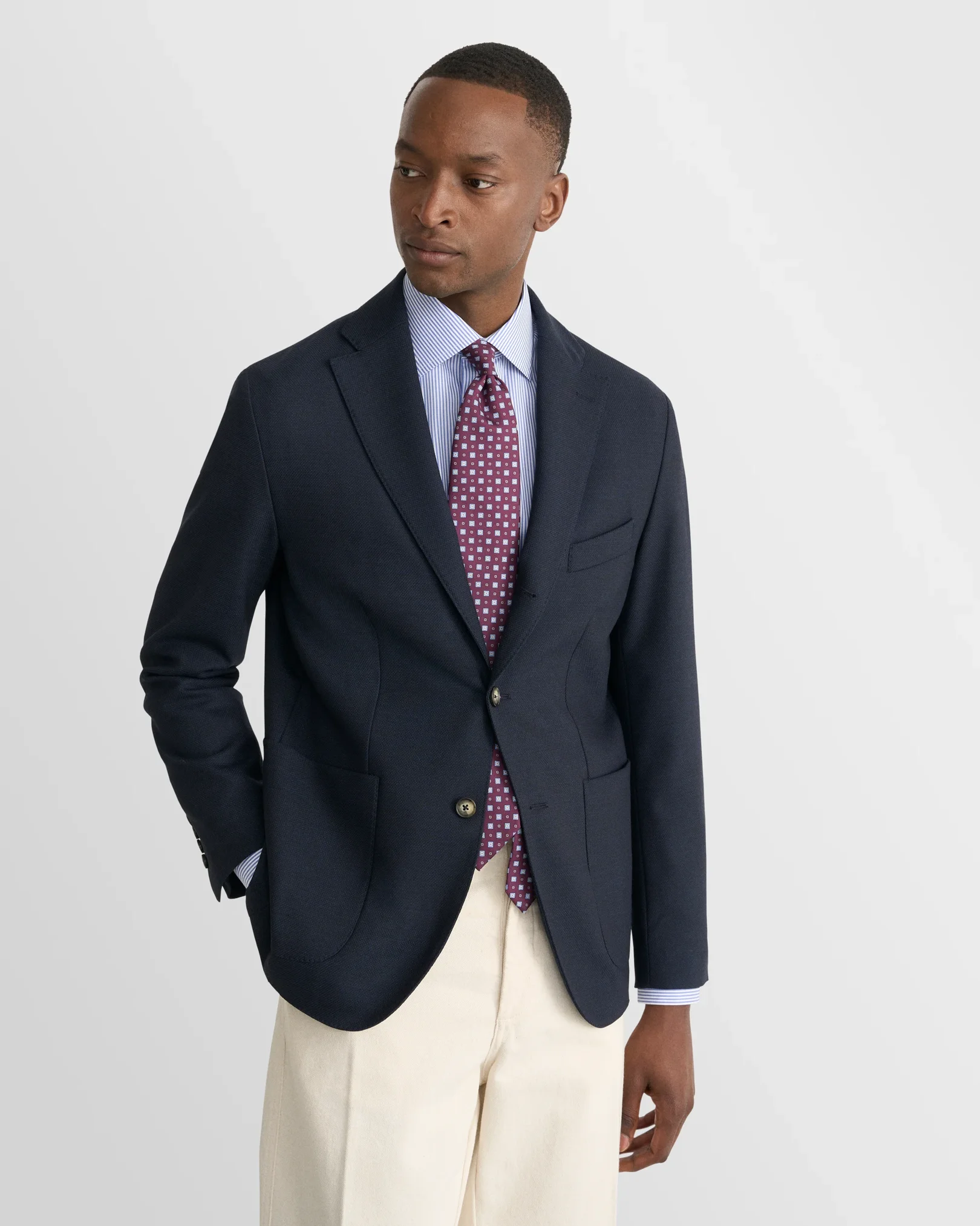 Eton - Fine Striped Twill Shirt