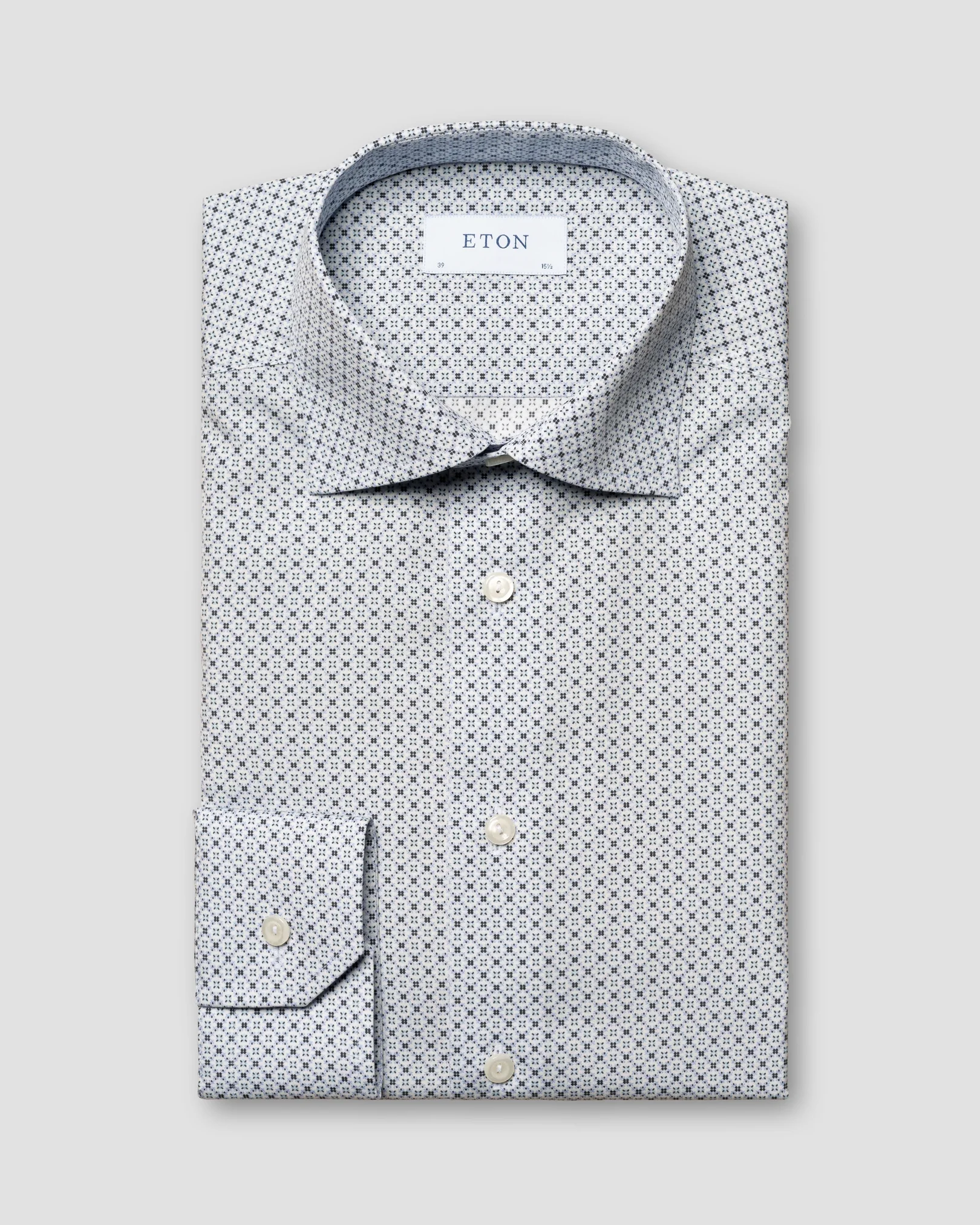 Eton - light blue poplin cut away 238