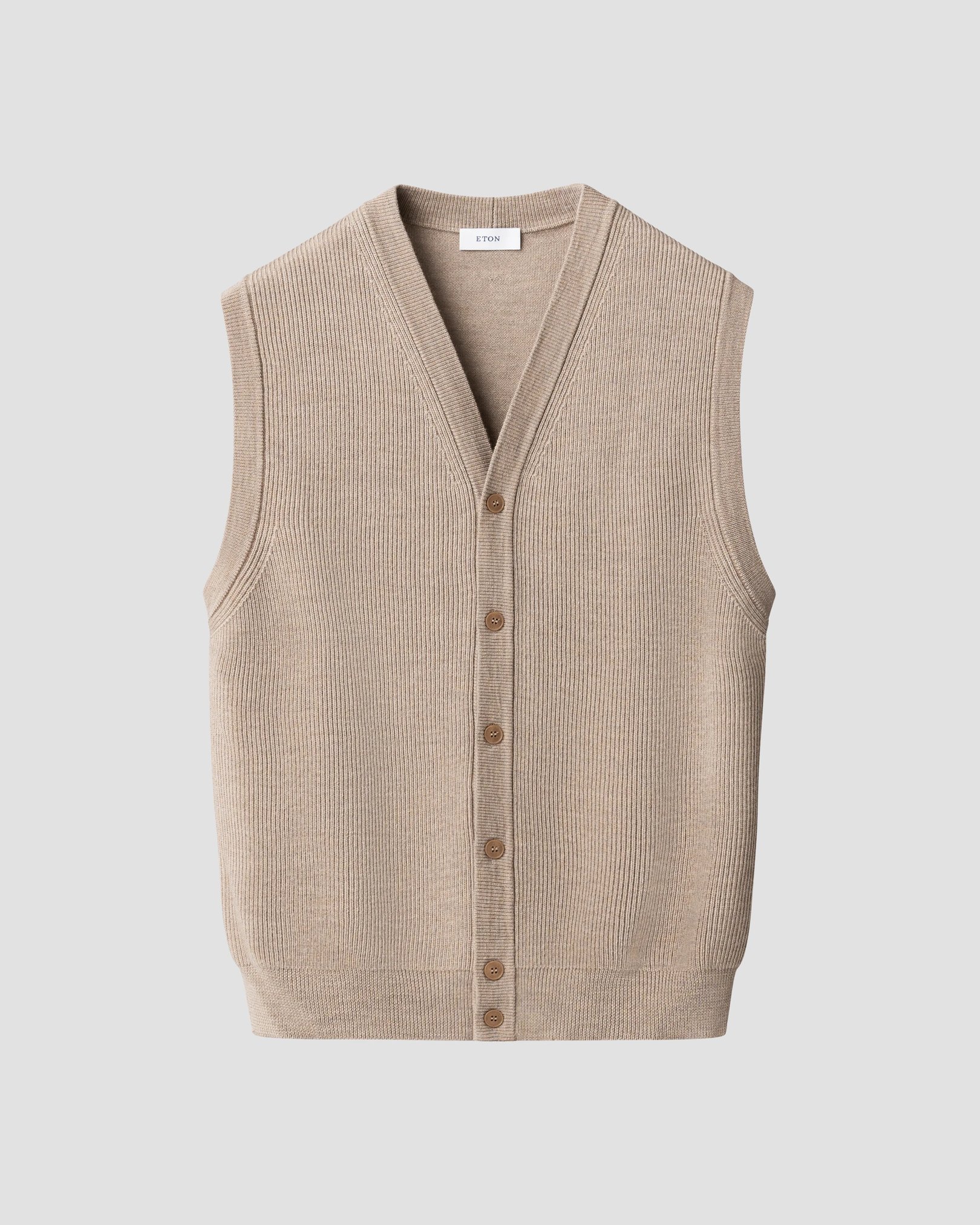 Eton - Structured Knit Vest