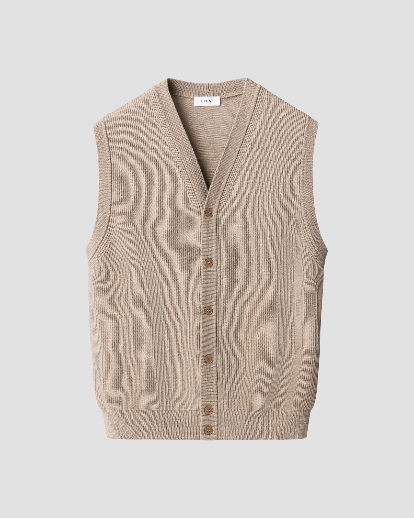 Eton - Structured Knit Vest