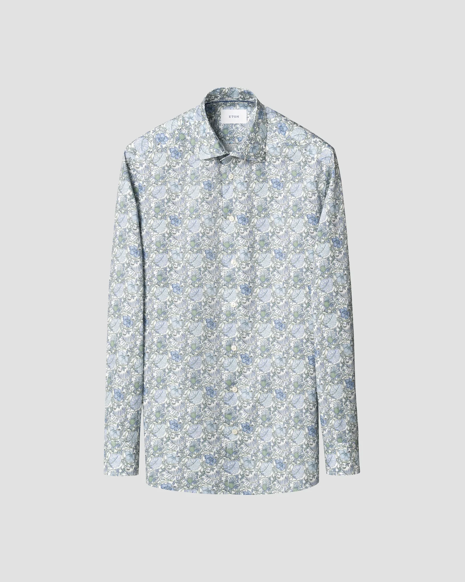 Eton - floral signature twill shirt