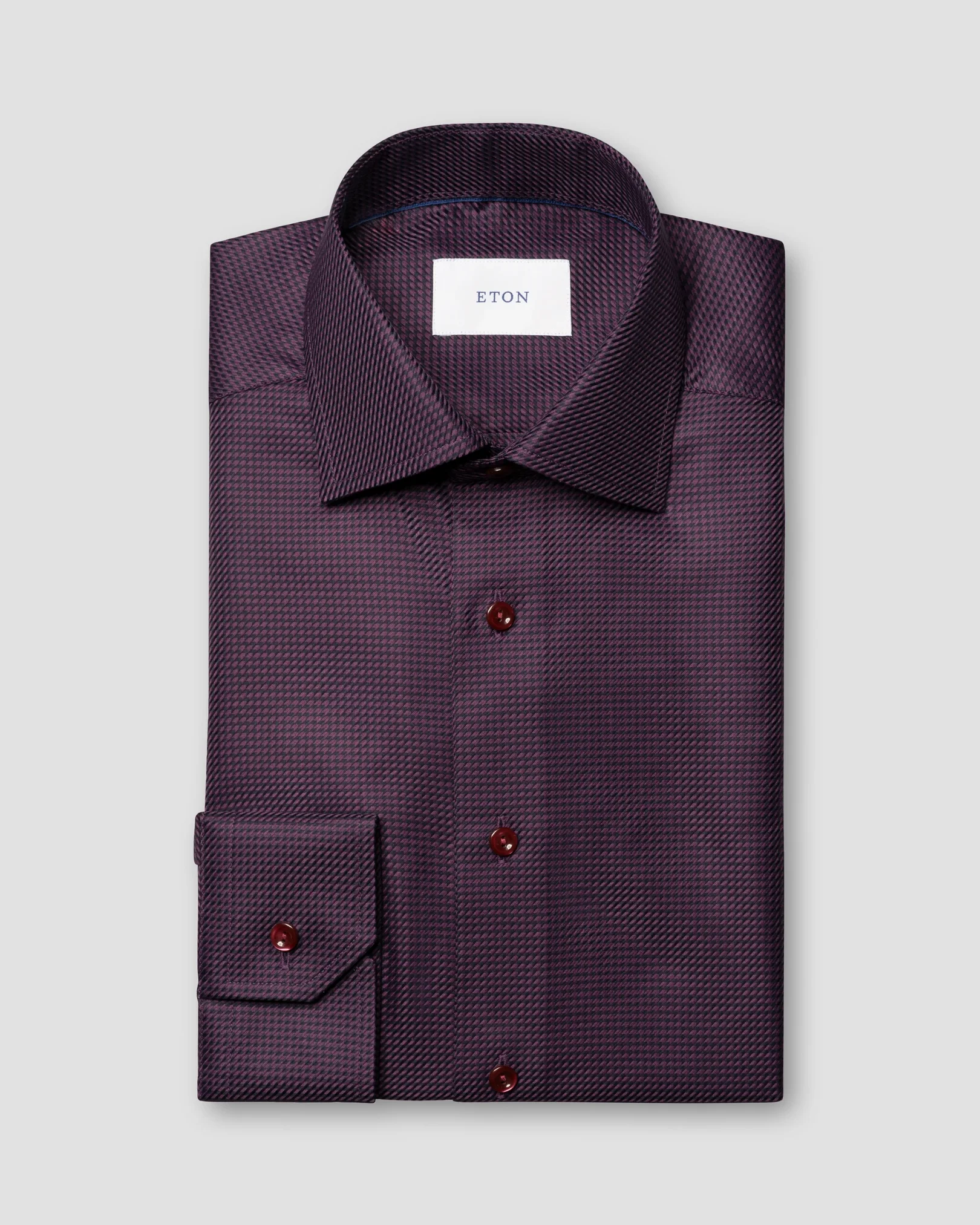 Eton - Houndstooth King Twill Shirt