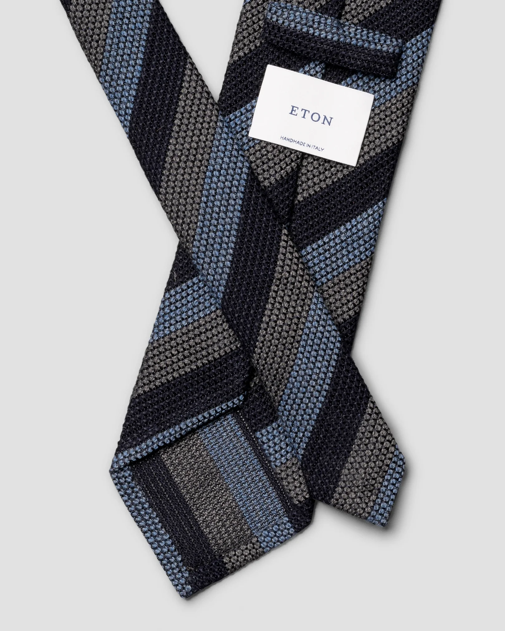 Eton - silk wool grenadine tie
