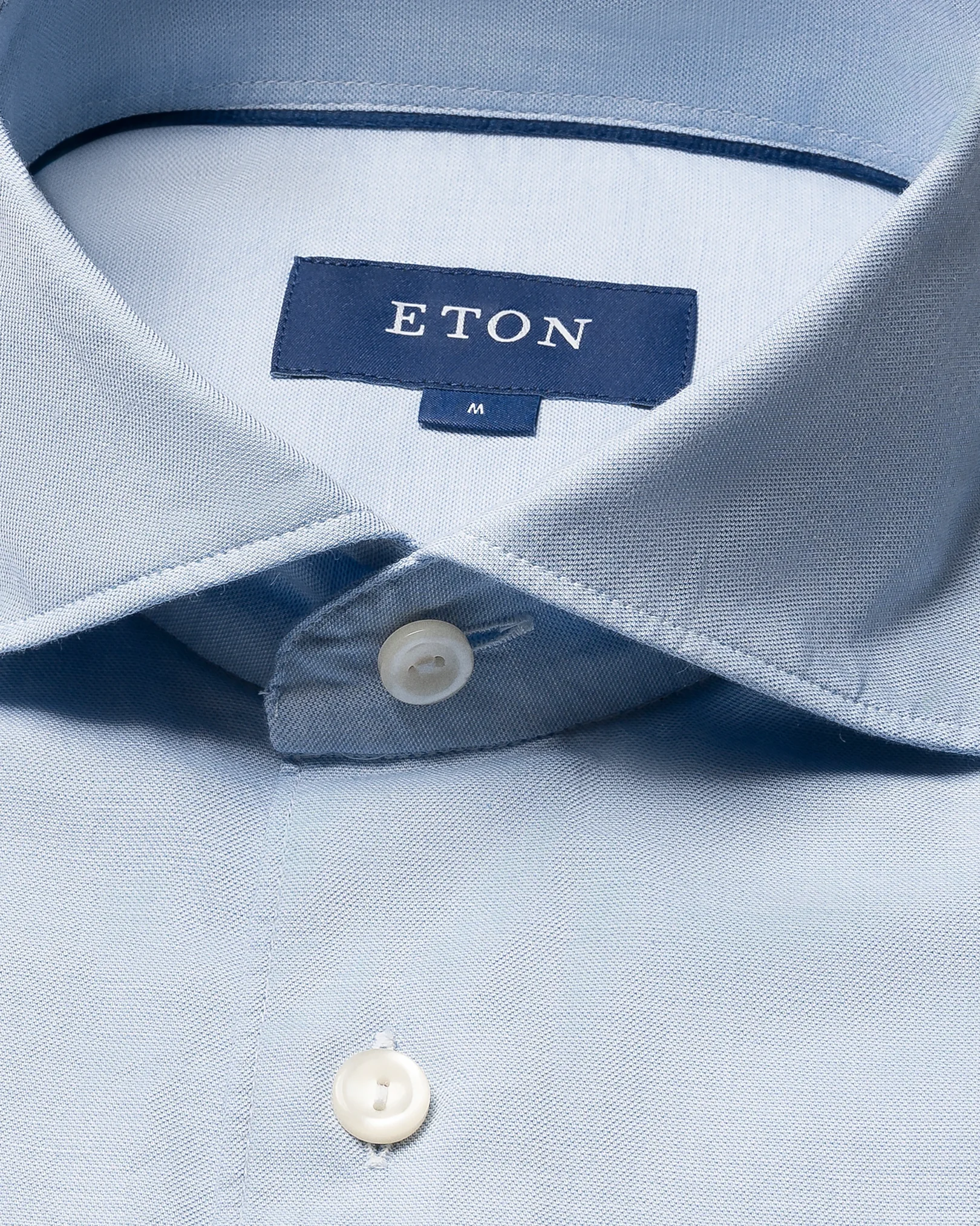 Eton - fine twill shirt light blue fine twill shirt