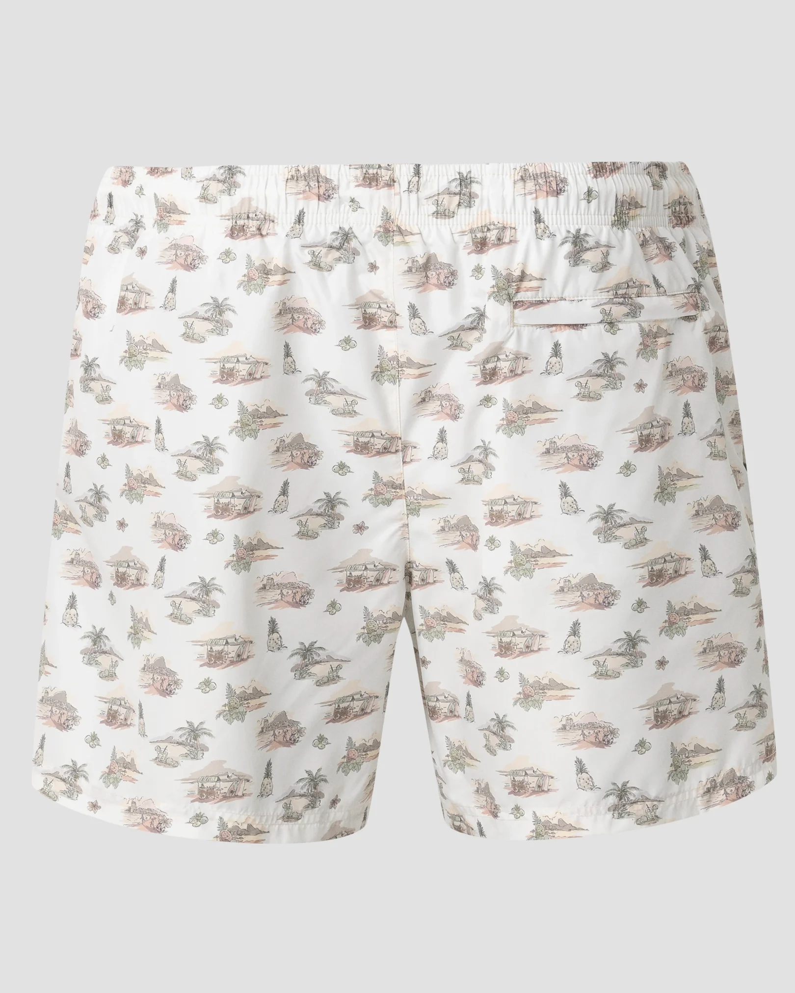 Eton - palm swim shorts